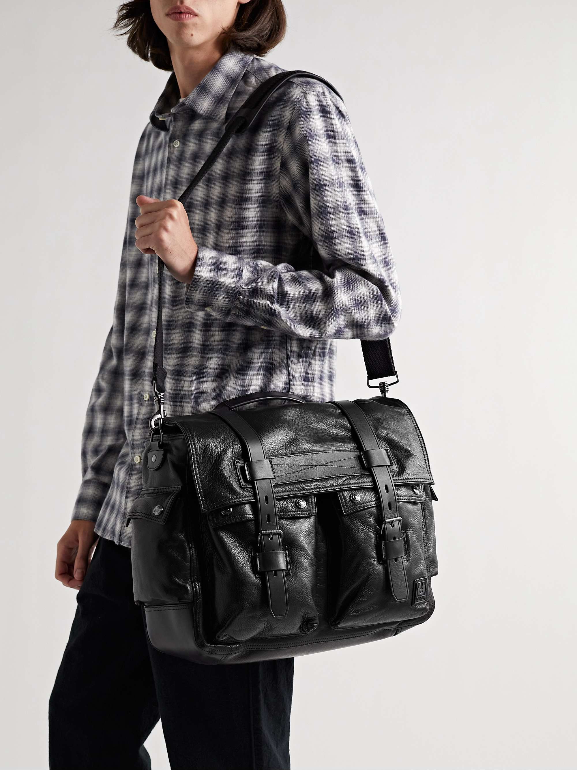 BELSTAFF Colonial Leather Weekend Bag