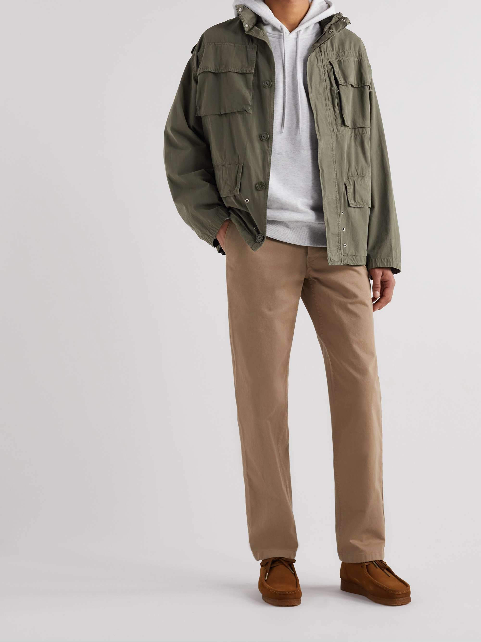 Brushed Cotton-Canvas Jacket | MR