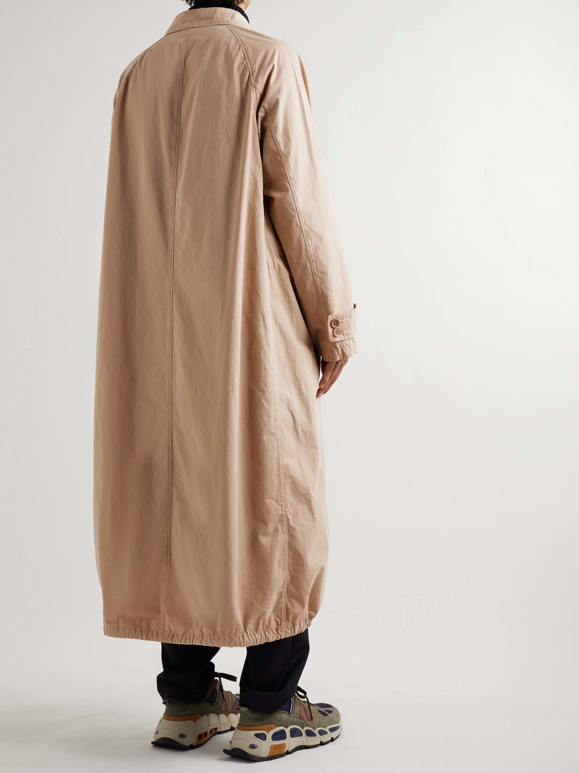 ASPESI Cotton-Canvas Trench Coat