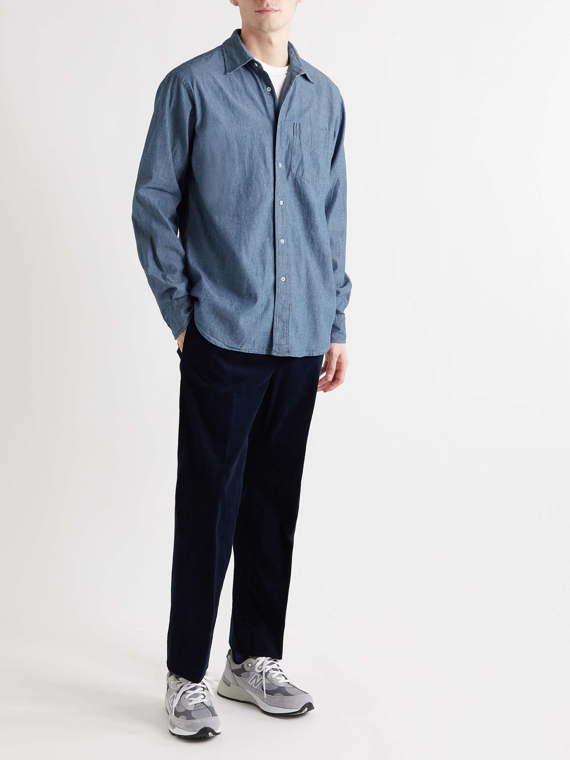 ASPESI Cotton-Chambray Shirt for Men | MR PORTER