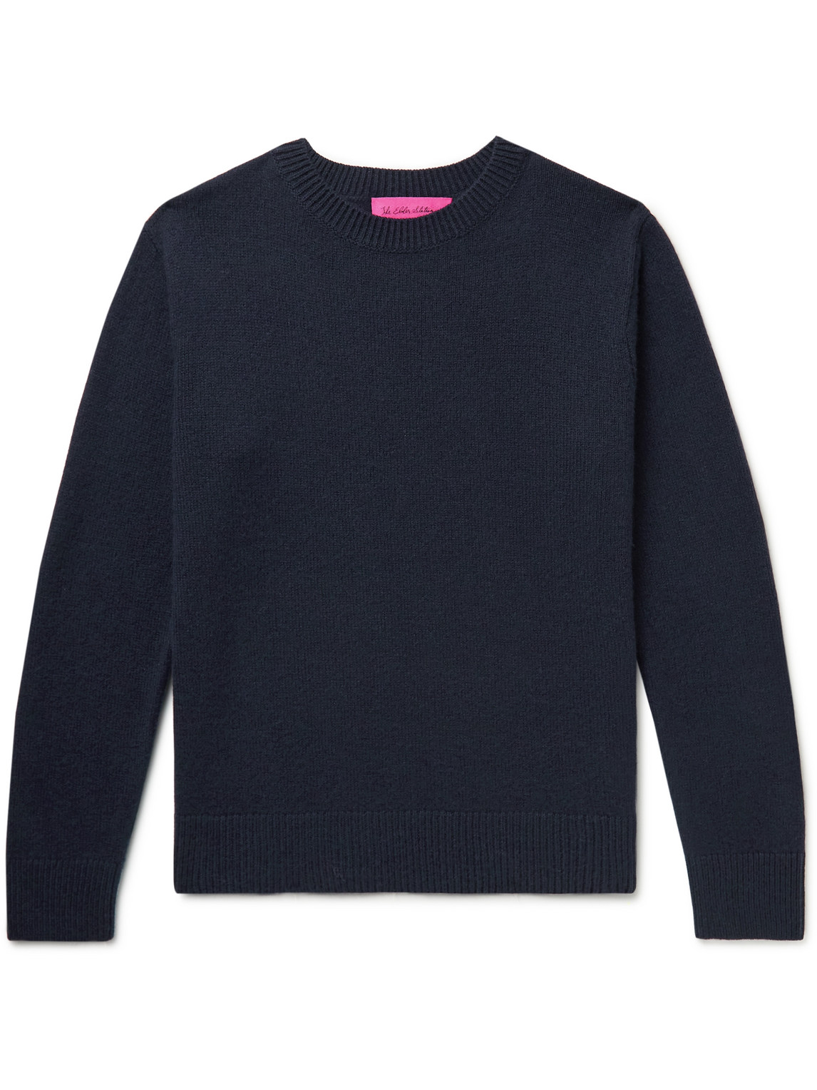 The Elder Statesman Cashmere Sweater In Blue