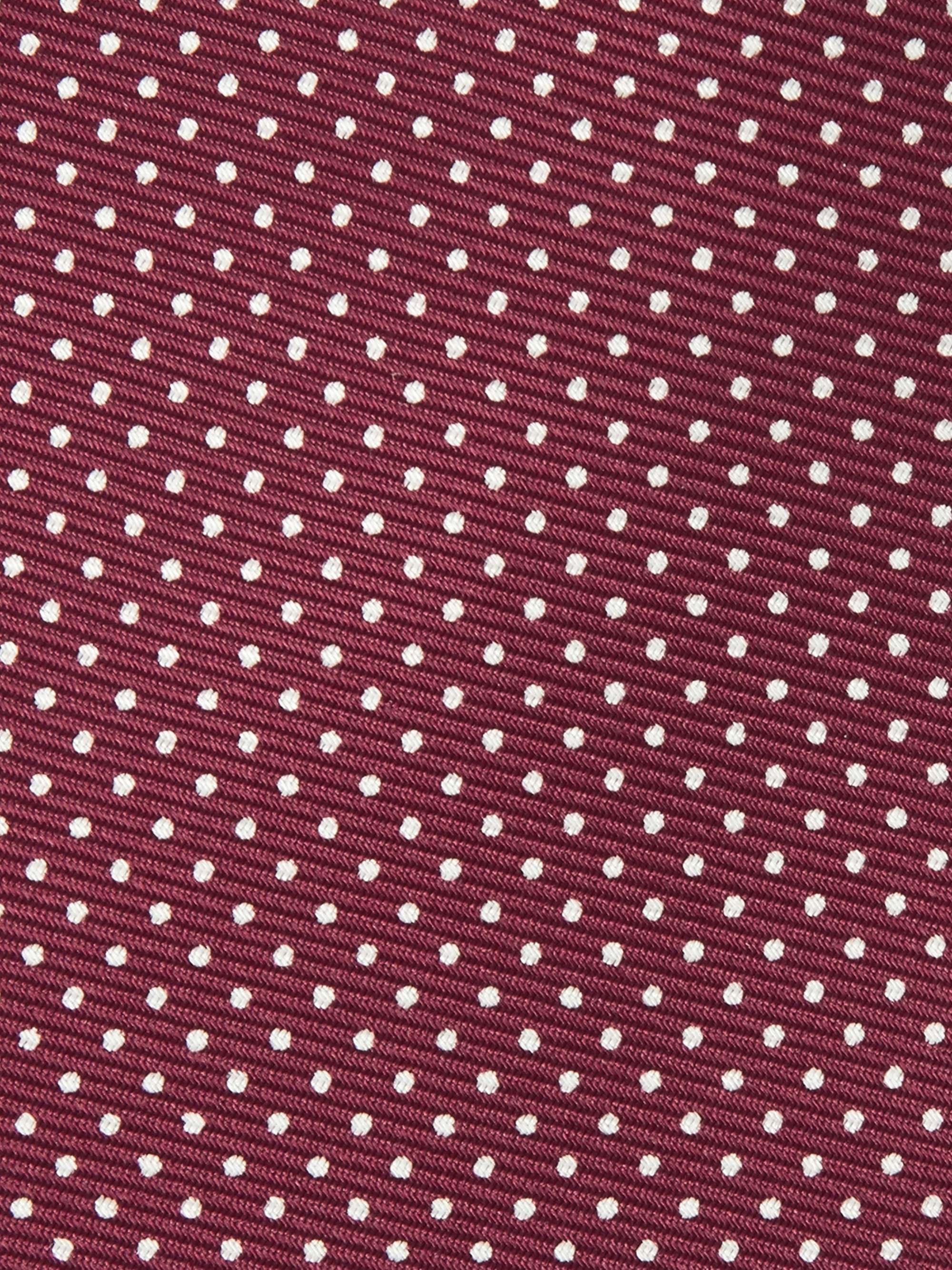 KINGSMAN + Drake's 8cm Pin-Dot Silk-Jacquard Tie