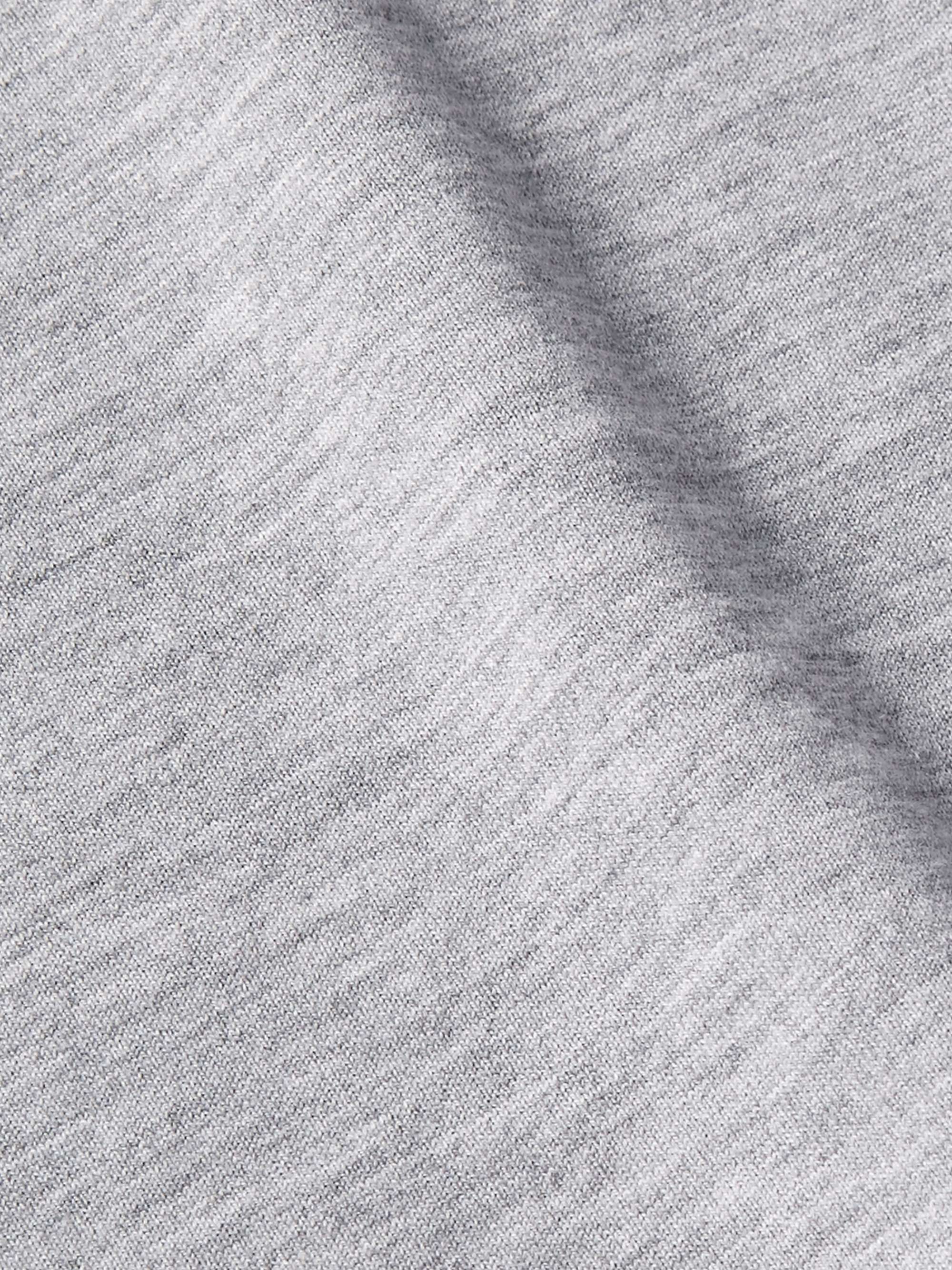 HANDVAERK Pima Cotton-Jersey Henley Pyjama T-Shirt