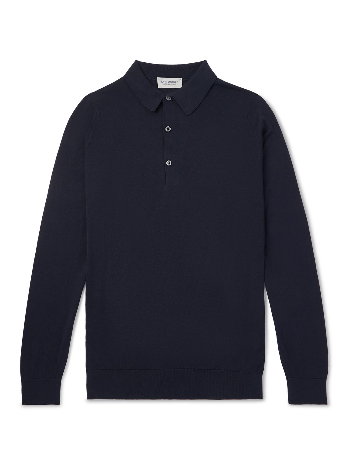 Bramwell Fine-Knit Cotton Polo Shirt