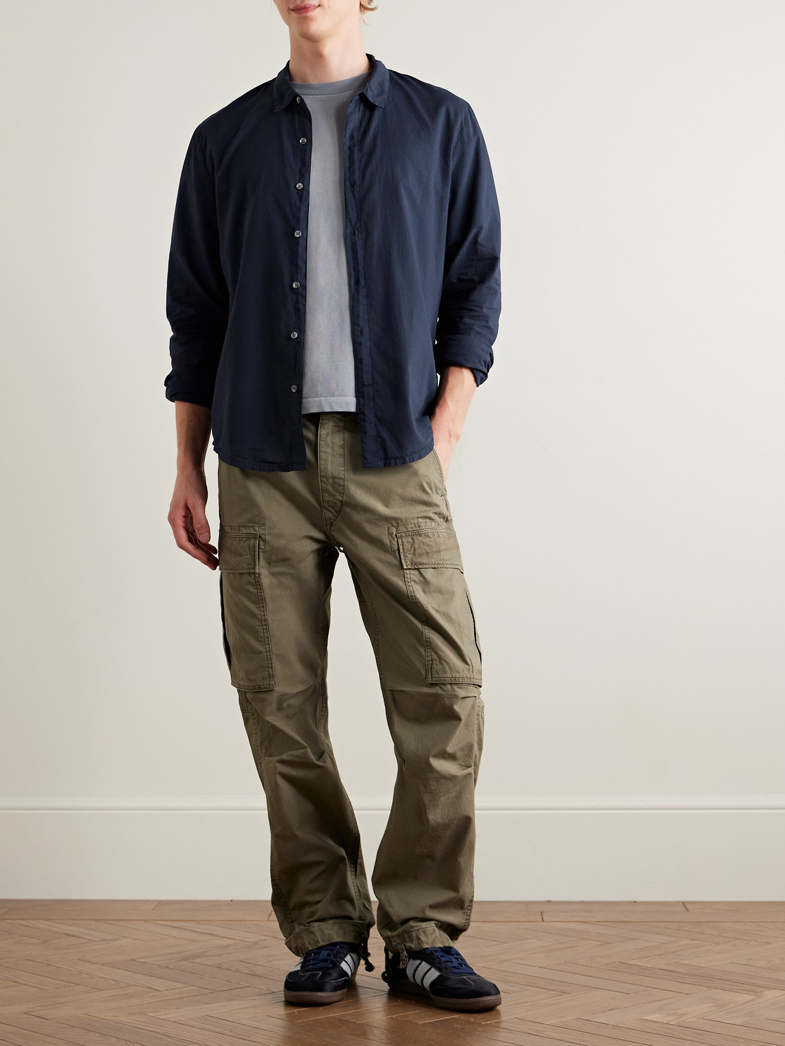 Slim-Fit Cotton Shirt