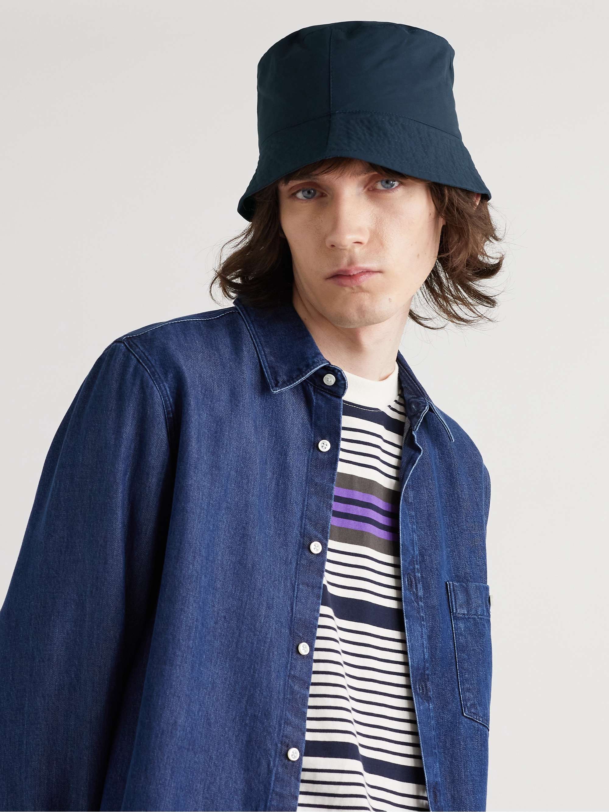 OFFICINE GÉNÉRALE Cotton-Twill Bucket Hat