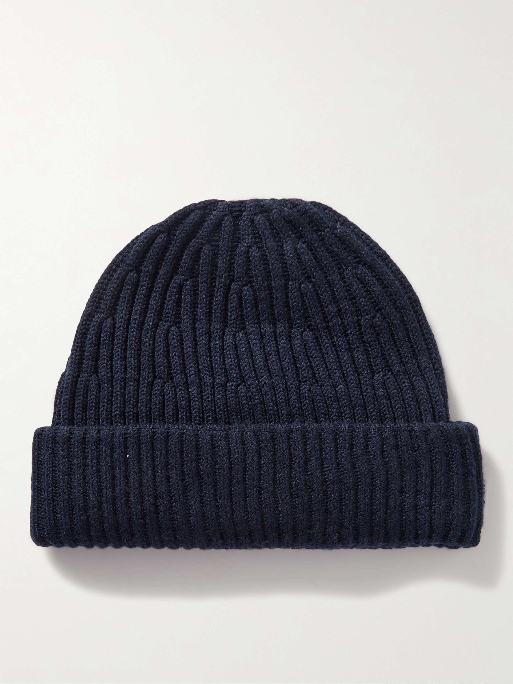 NN07 Ribbed Wool-Blend Beanie