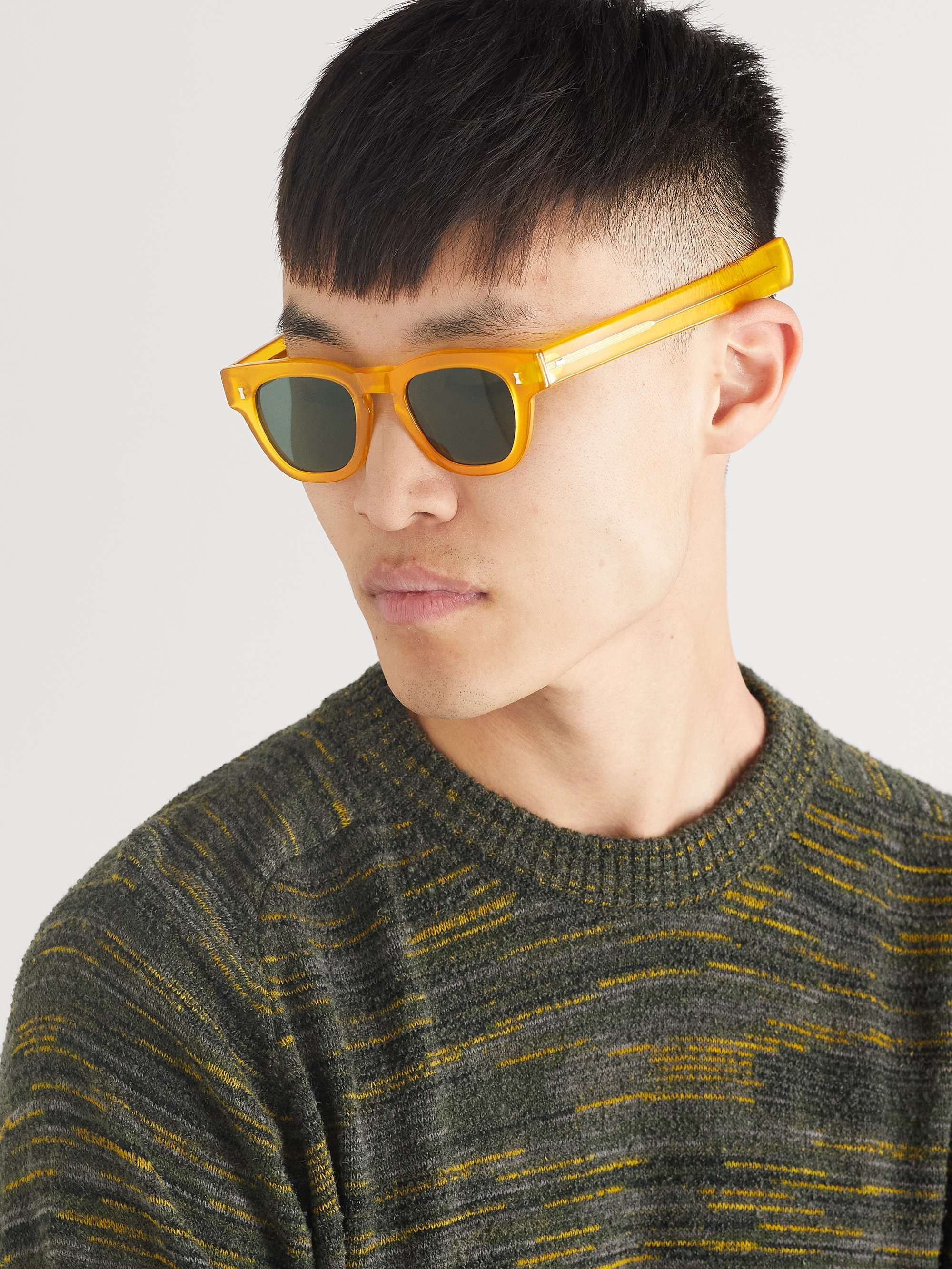 CUBITTS Cruikshank Square-Frame Acetate Sunglasses