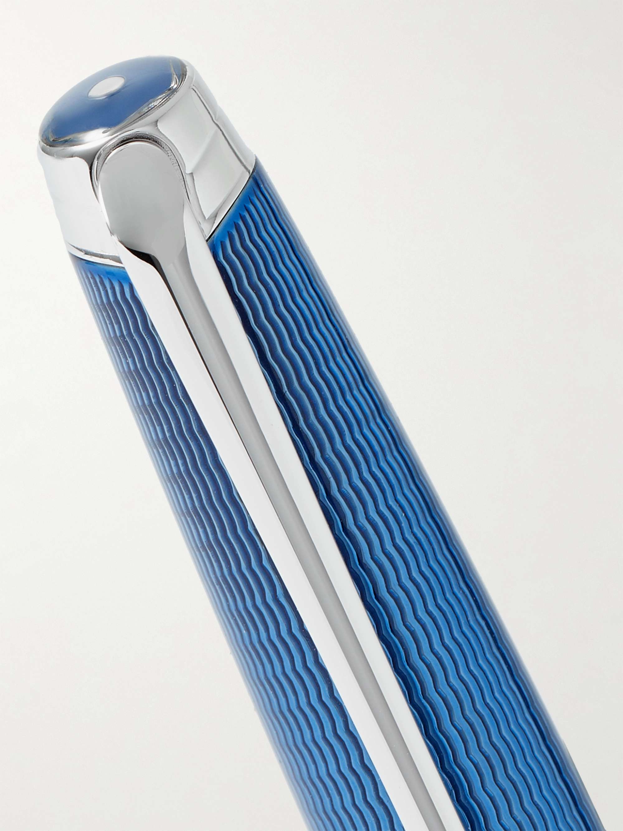 CARAN D'ACHE Léman Grand Rhodium-Plated and Lacquered Fountain Pen