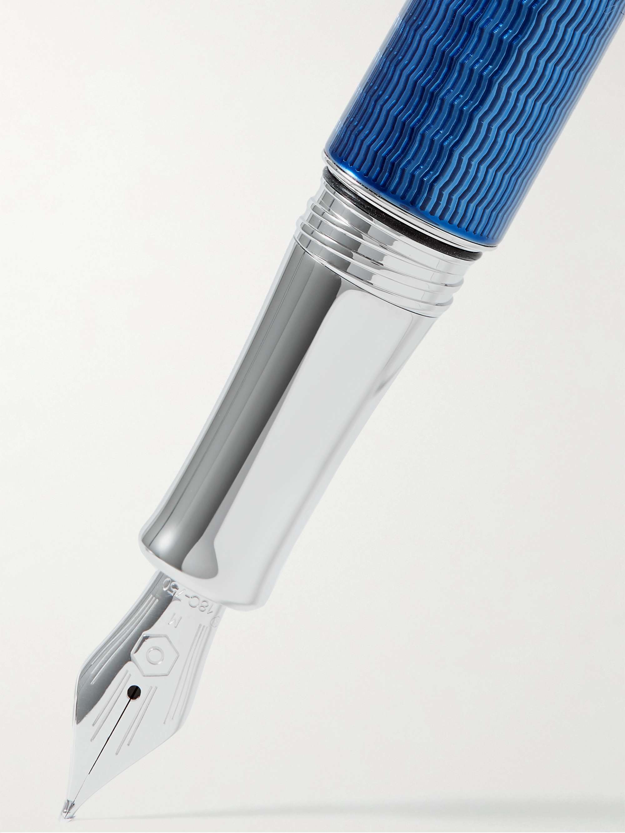CARAN D'ACHE Léman Grand Rhodium-Plated and Lacquered Fountain Pen