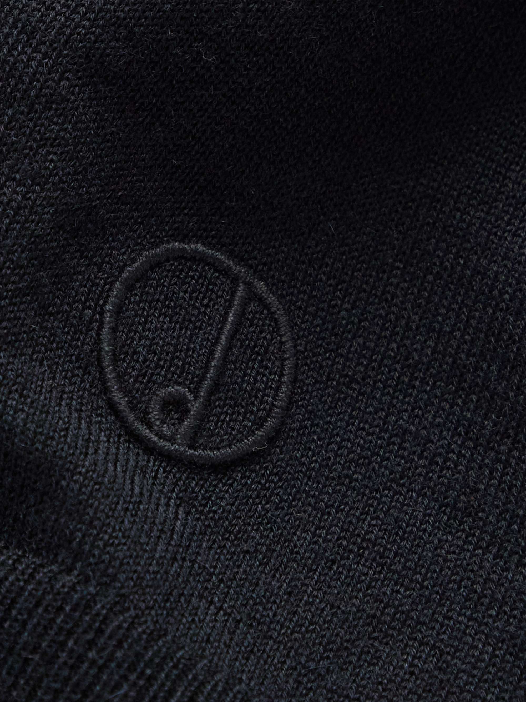 DUNHILL Cashmere Zip-Up Cardigan