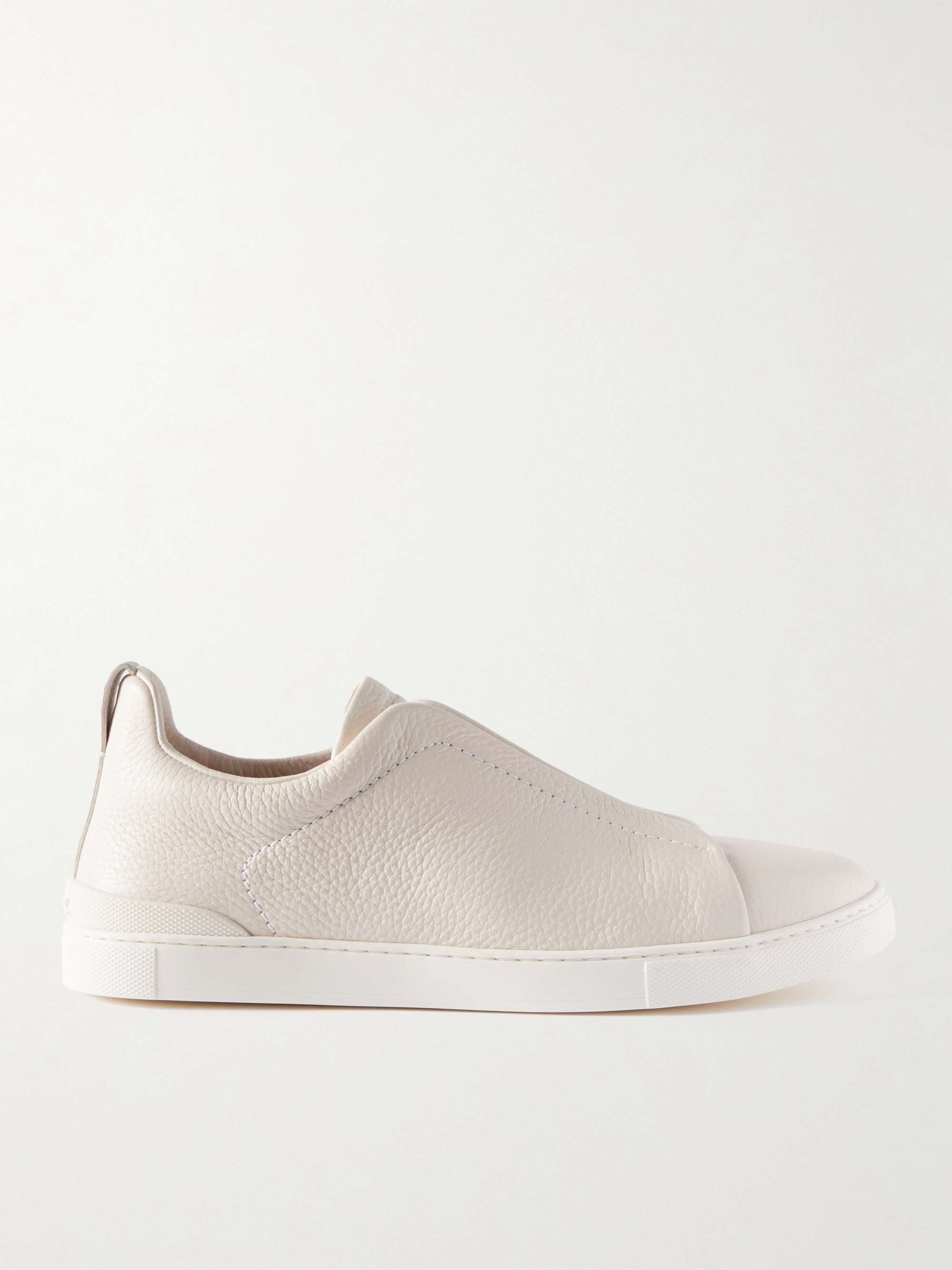 Zegna slip on sneakers sales