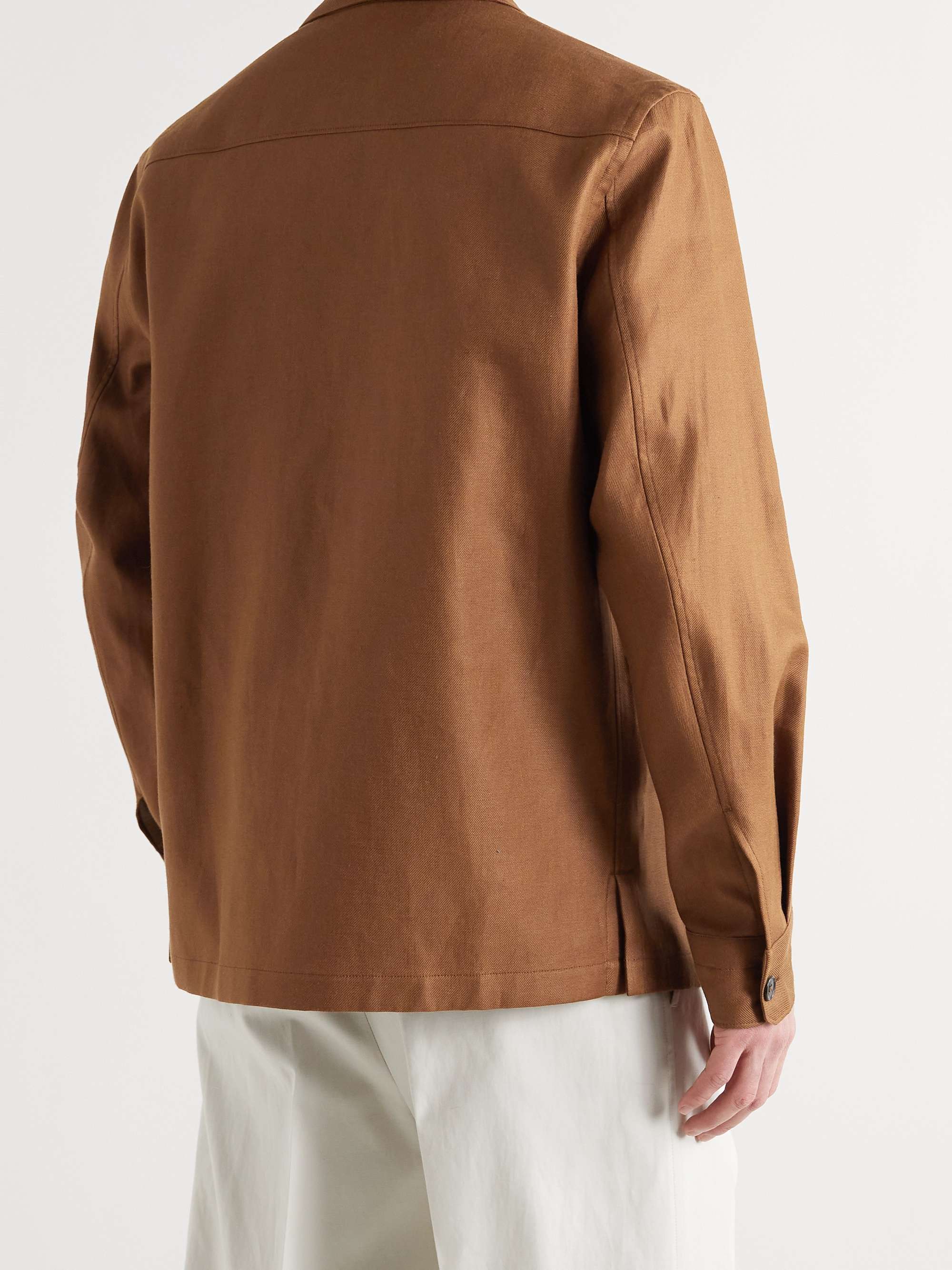 ZEGNA Linen Overshirt