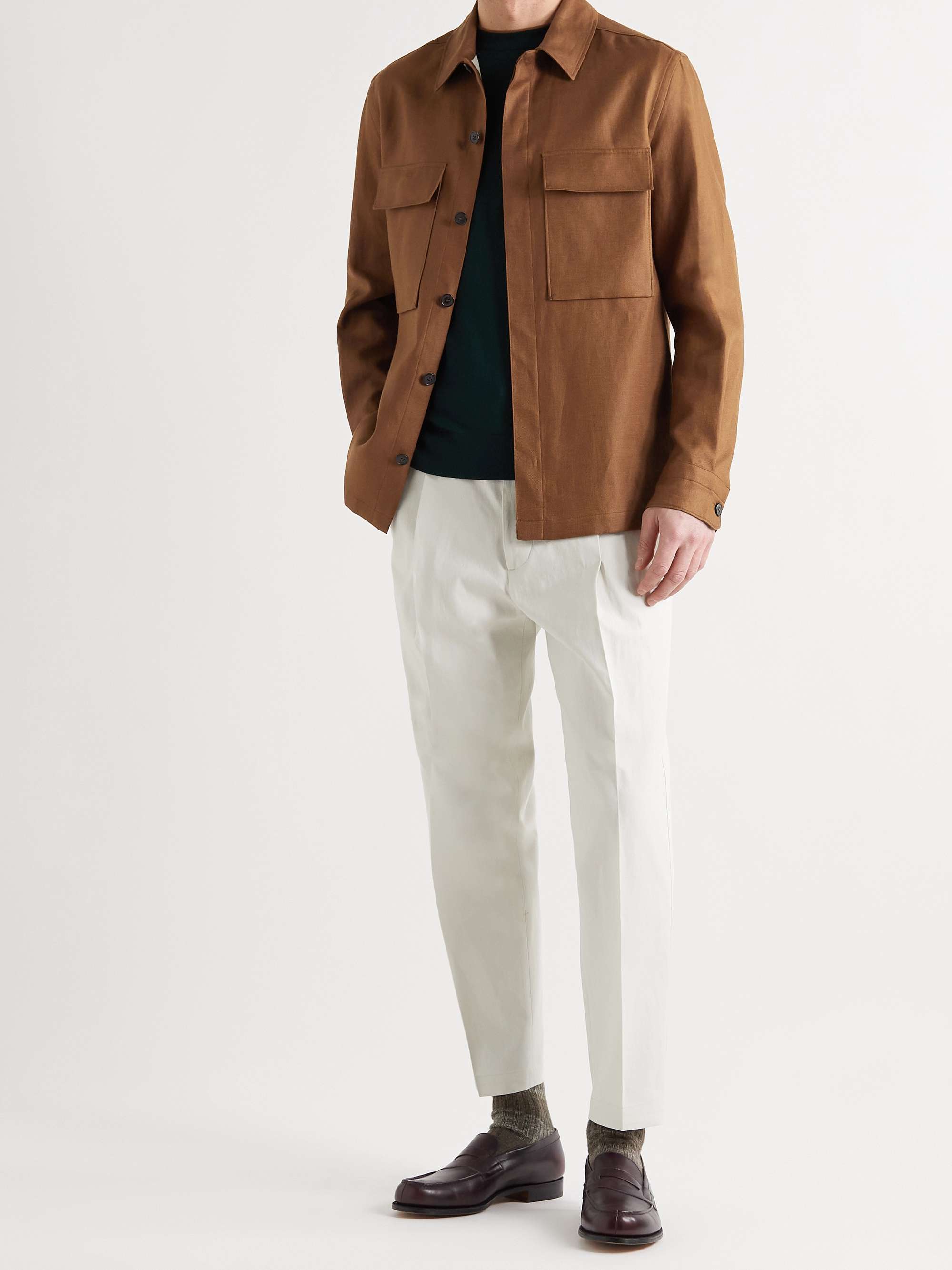 ZEGNA Linen Overshirt