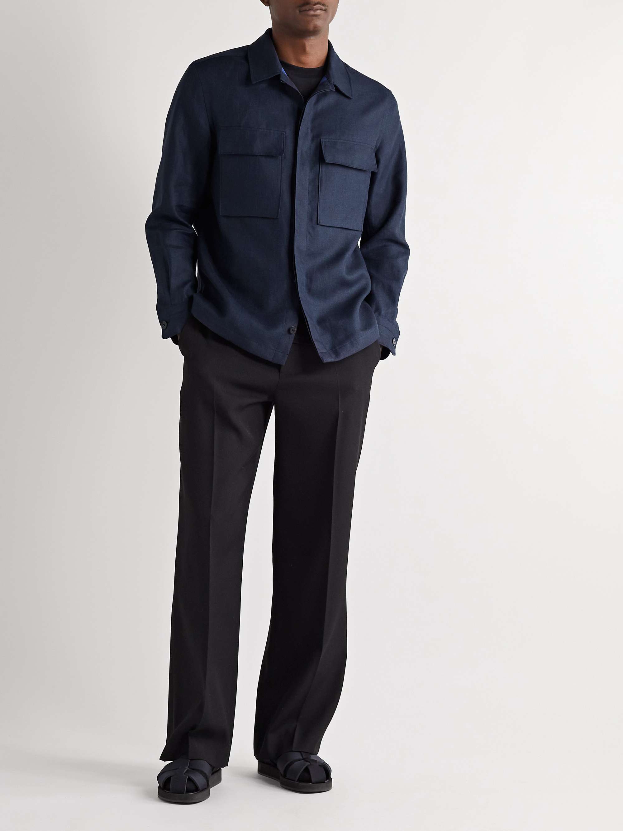 ZEGNA Linen Overshirt