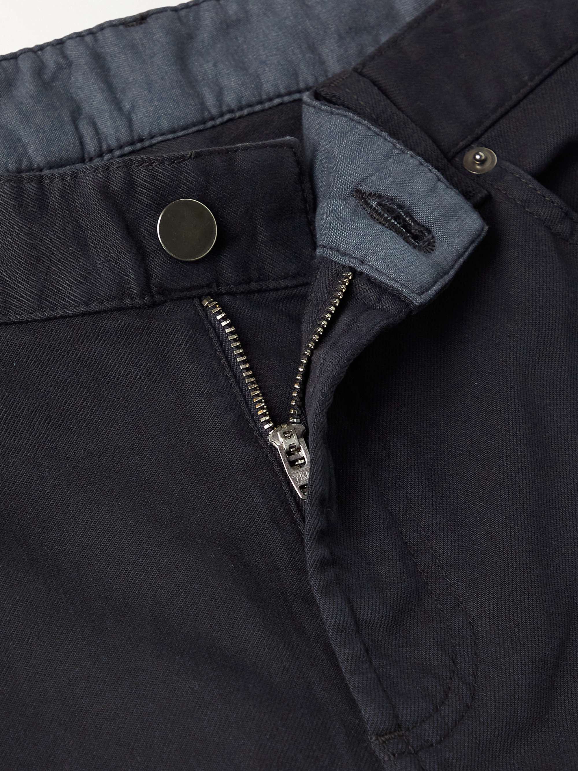 PURDEY Slim-Fit Stretch-Cotton Twill Trousers