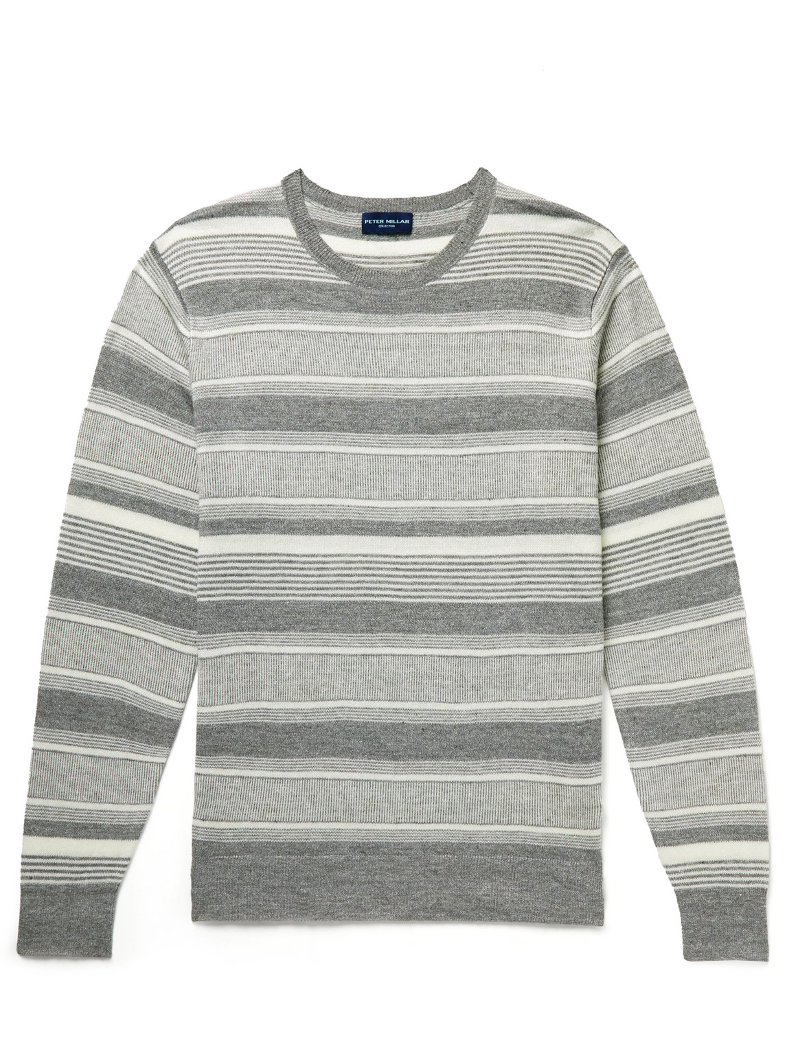 Keys Striped Linen and Merino Wool-Blend Sweater