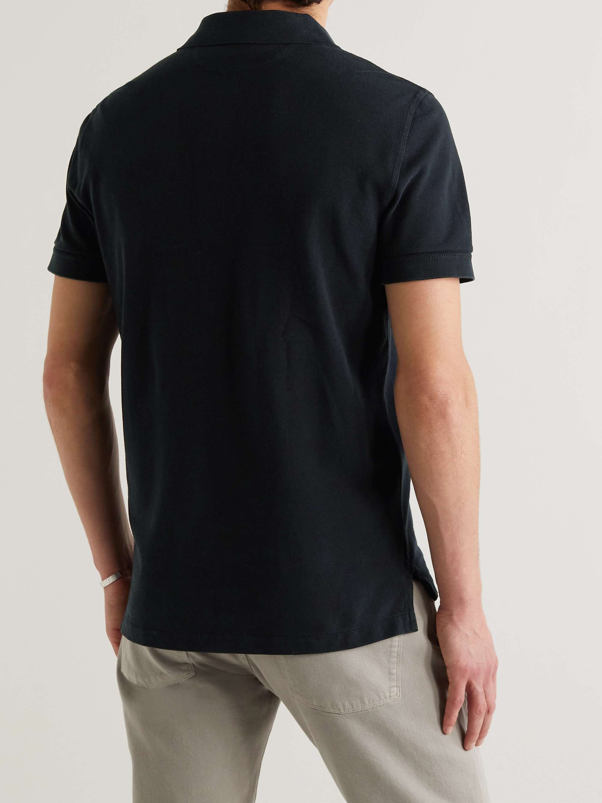 TOM FORD Cotton-Piqué Polo Shirt