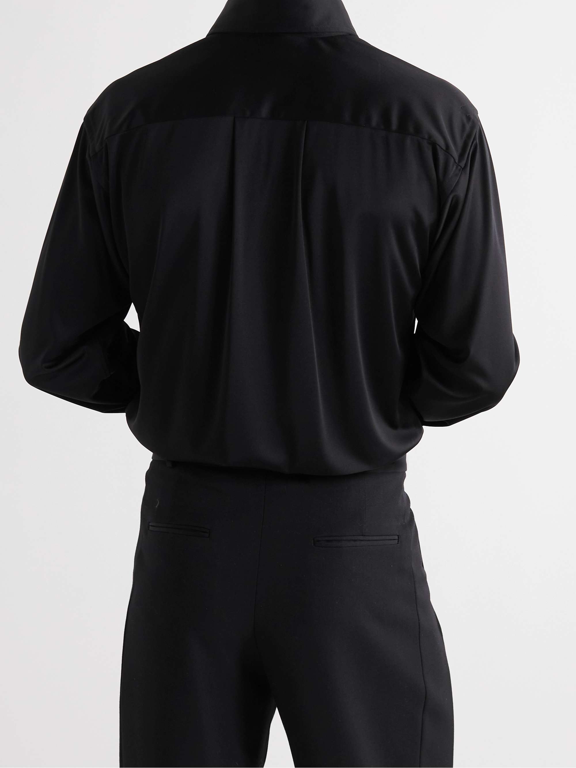 TOM FORD Satin-Jersey Shirt