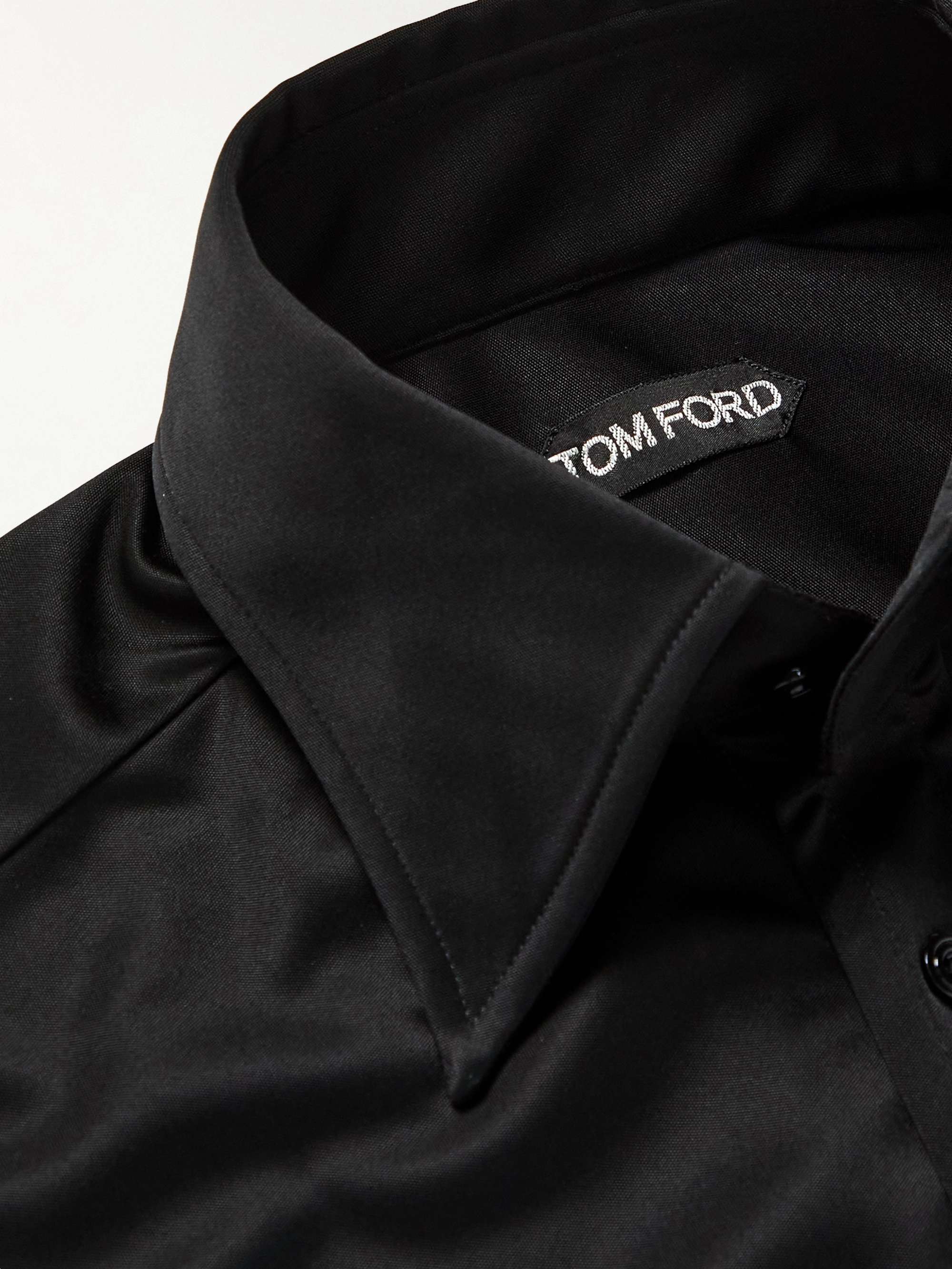 TOM FORD Satin-Jersey Shirt
