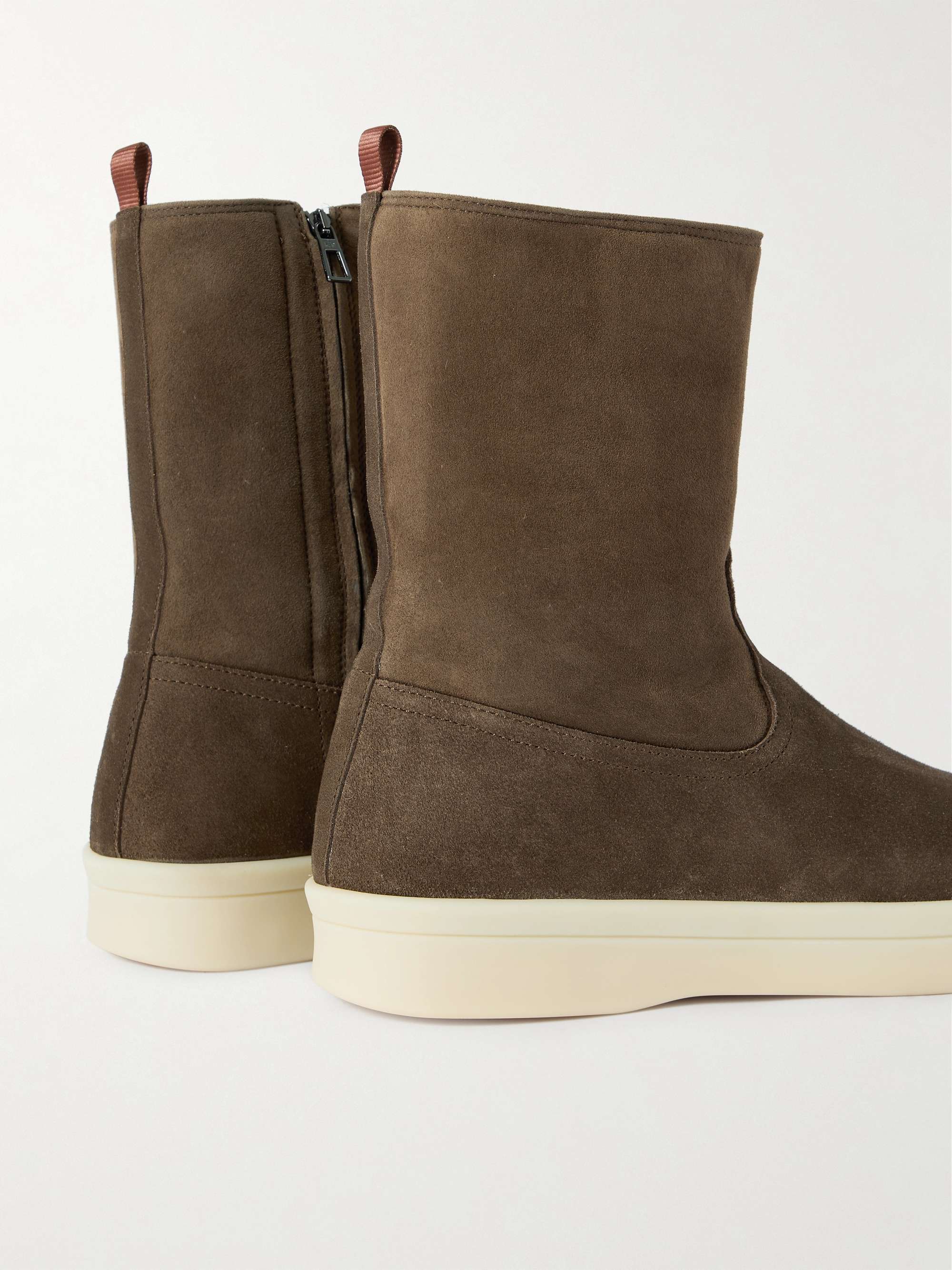 LORO PIANA Suede Boots