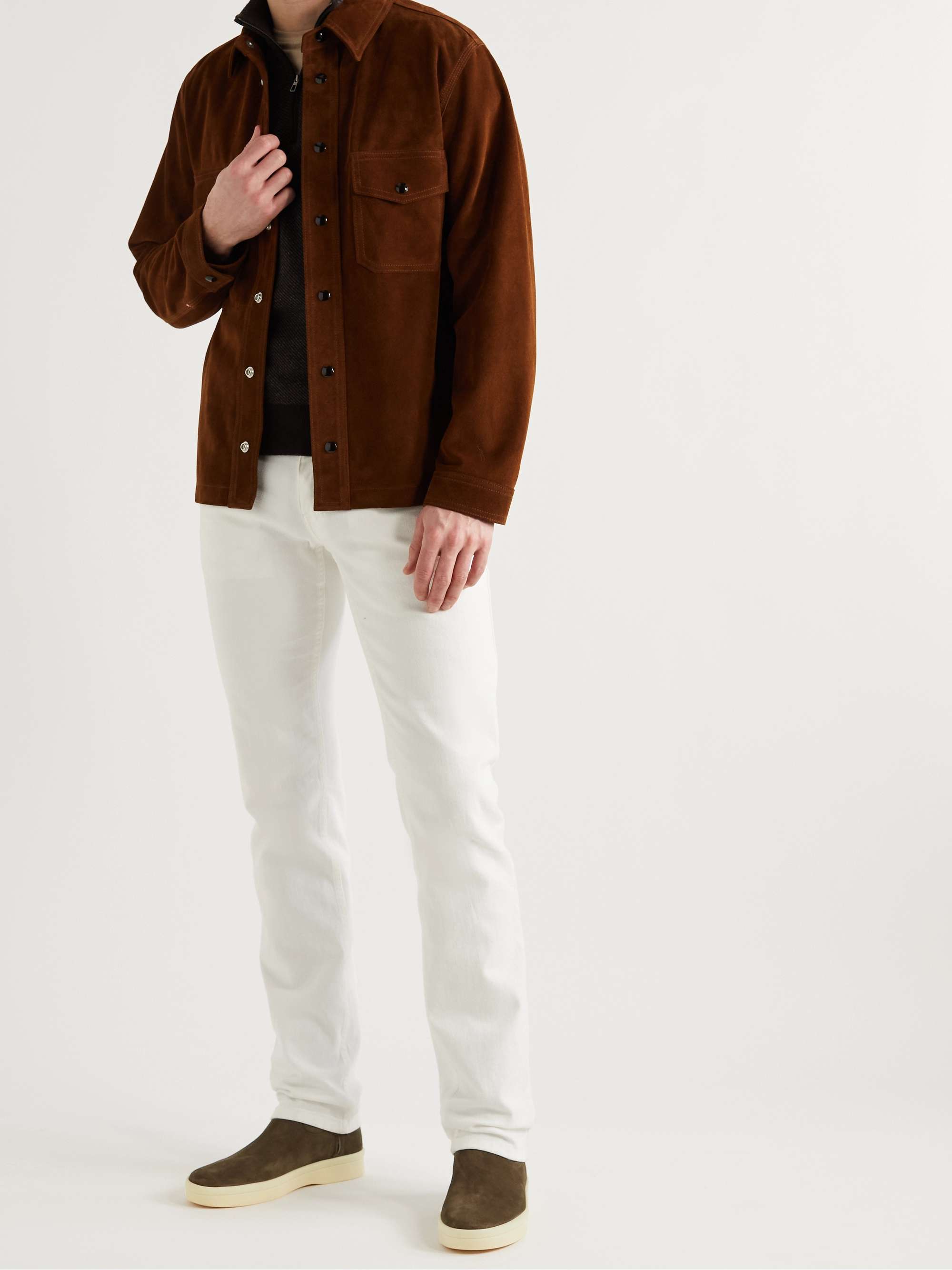 LORO PIANA Suede Boots