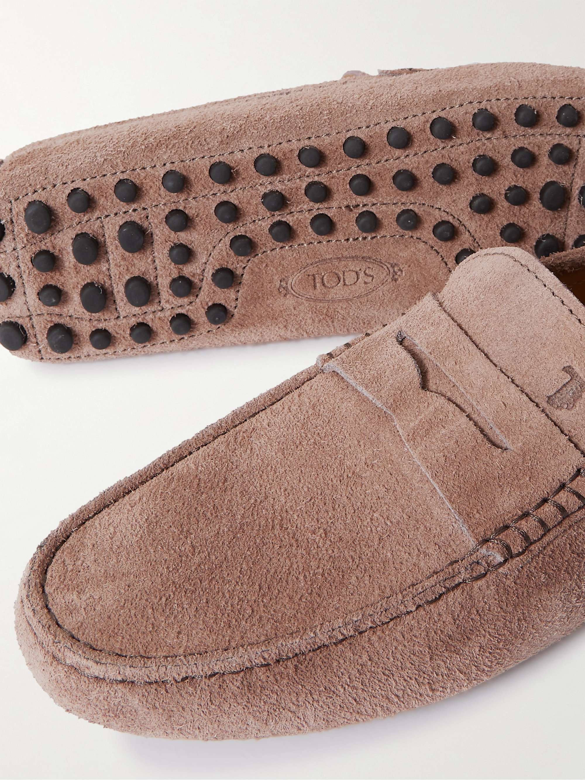 TOD'S Gommino Suede Driving Shoes