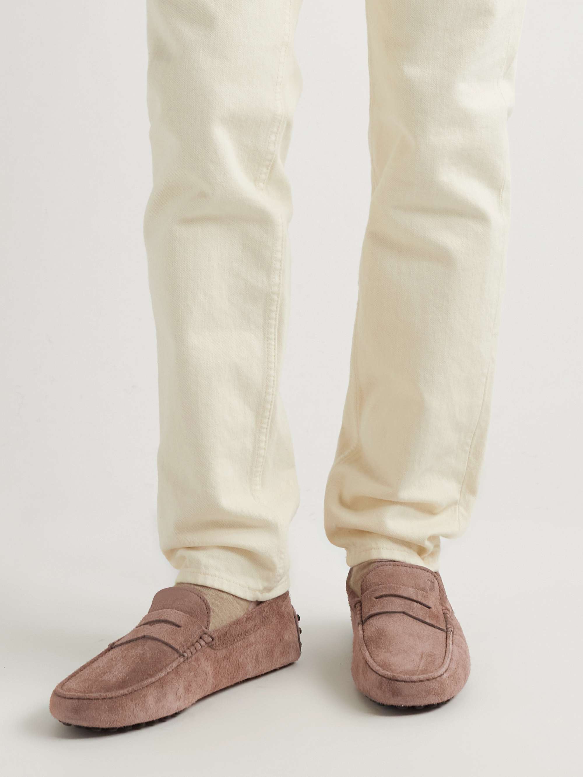 TOD'S Gommino Suede Driving Shoes