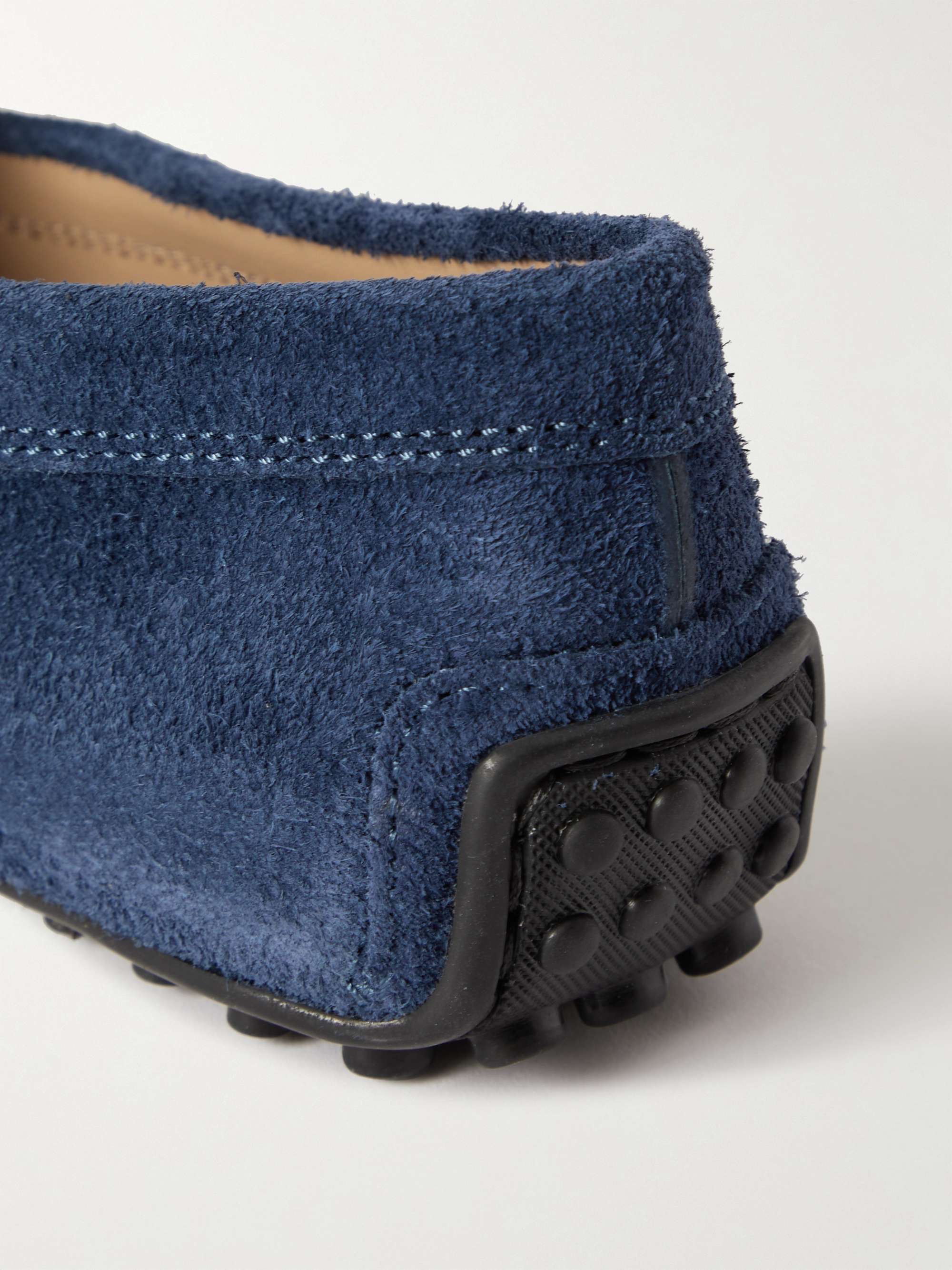 TOD'S Pantofola City Gommino Suede Driving Shoes