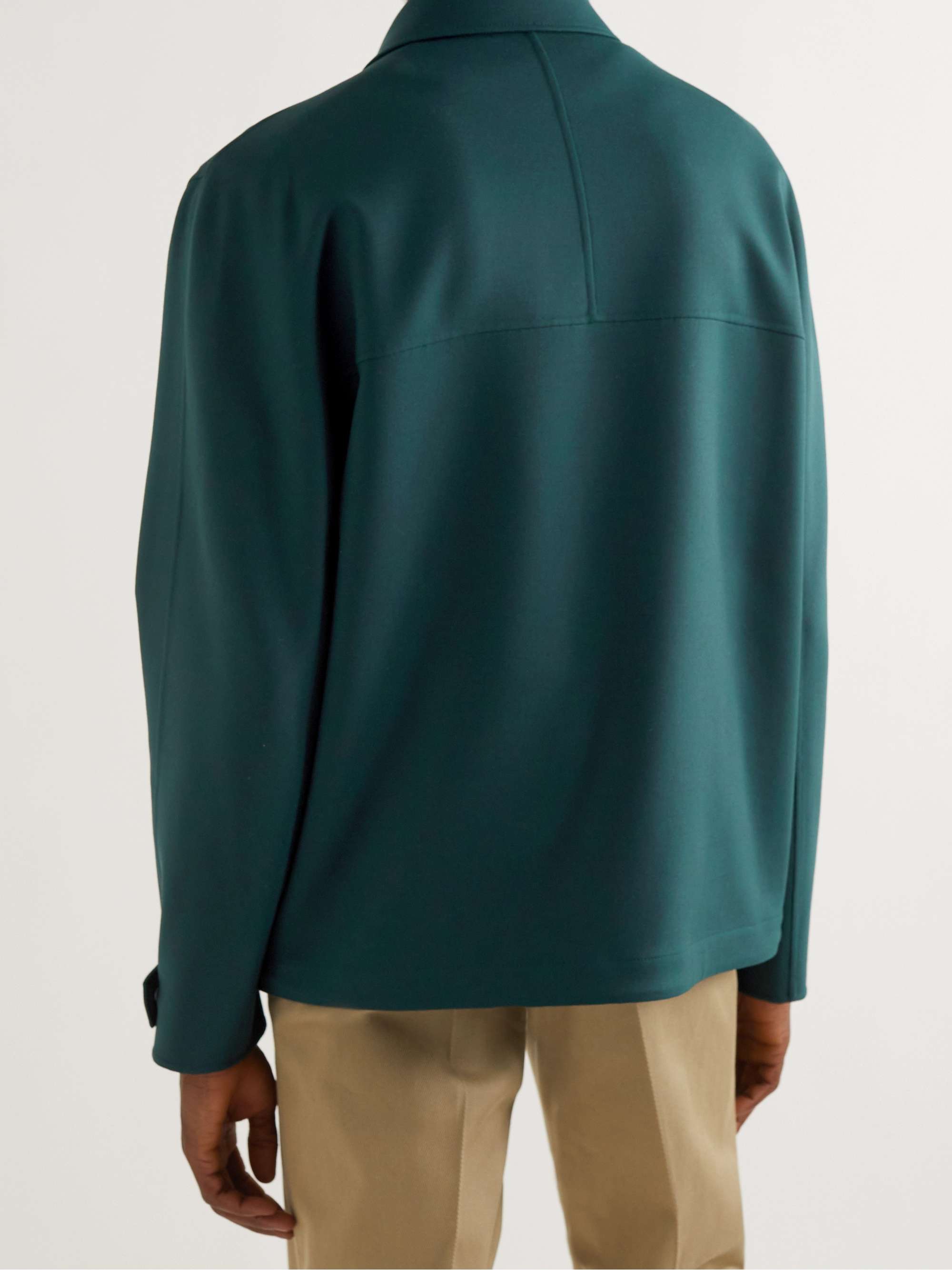 LORO PIANA Holburn Rain System Virgin Wool-Blend Jacket
