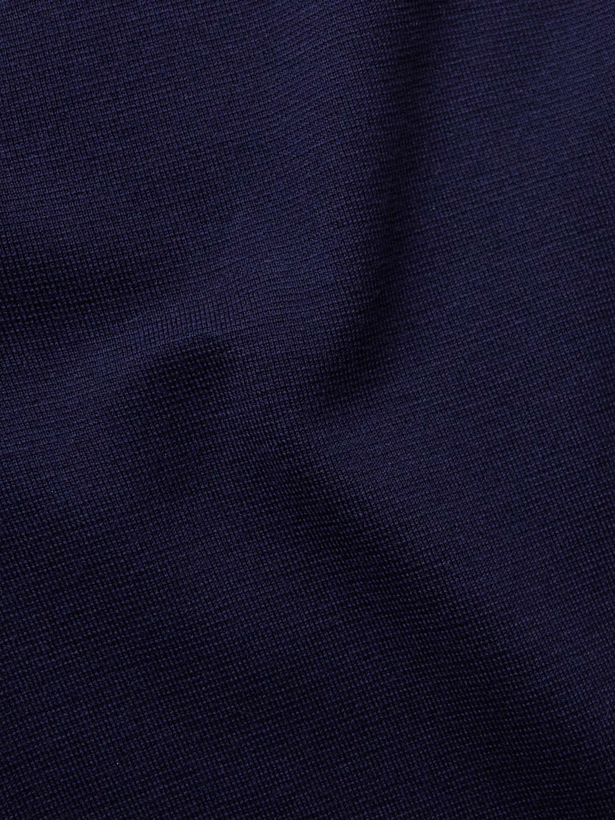 LORO PIANA Virgin Wool Polo Shirt
