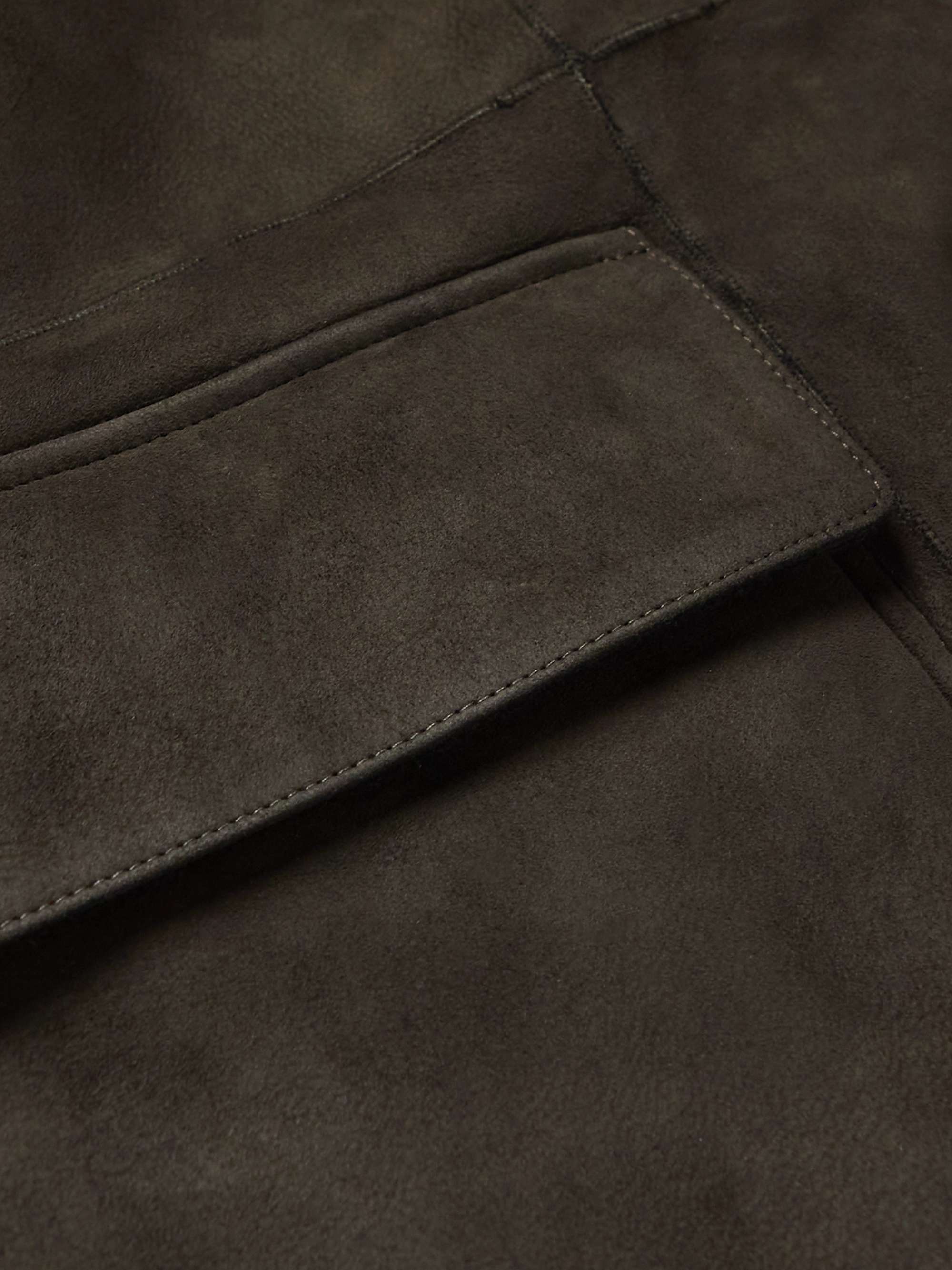 LORO PIANA Shearling Car Coat