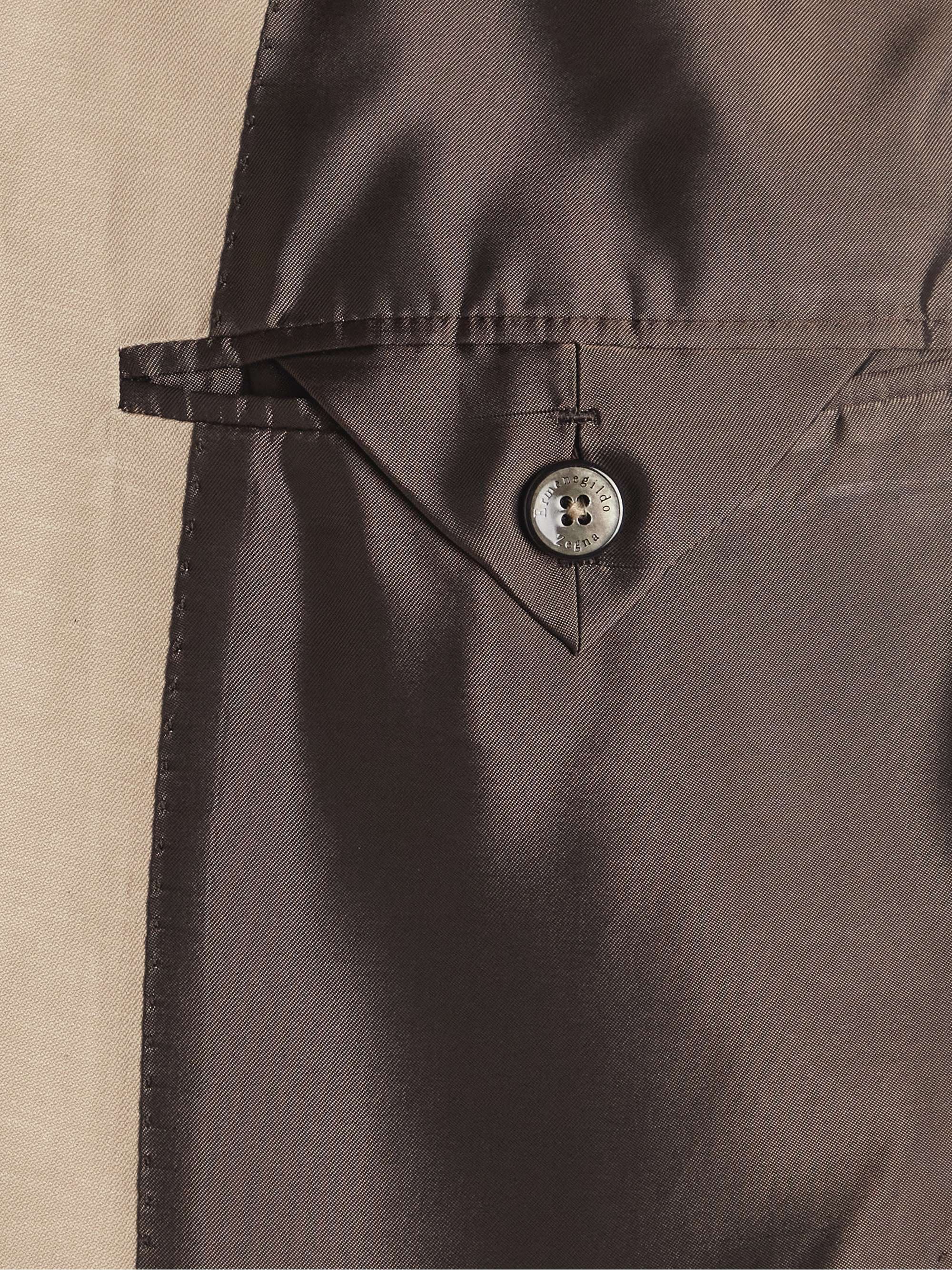 ZEGNA Slim-Fit Wool and Linen-Blend Suit Jacket
