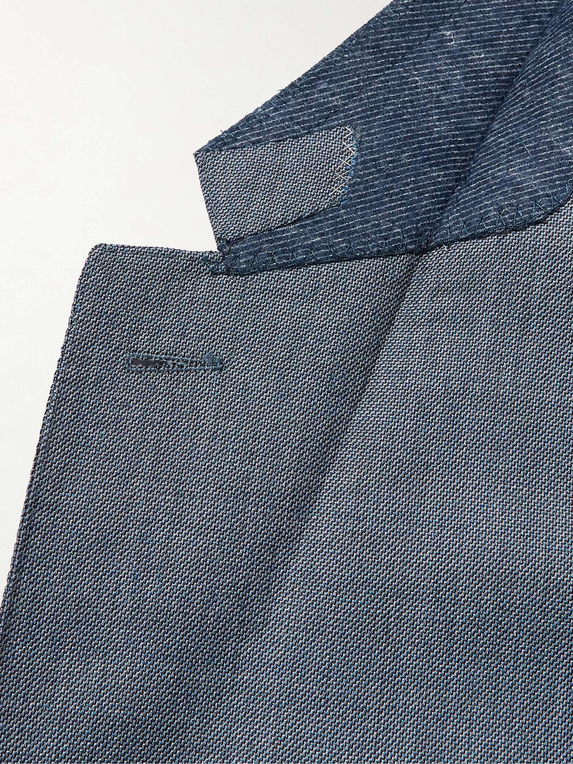 ZEGNA Milano Slim-Fit Wool-Hopsack Suit