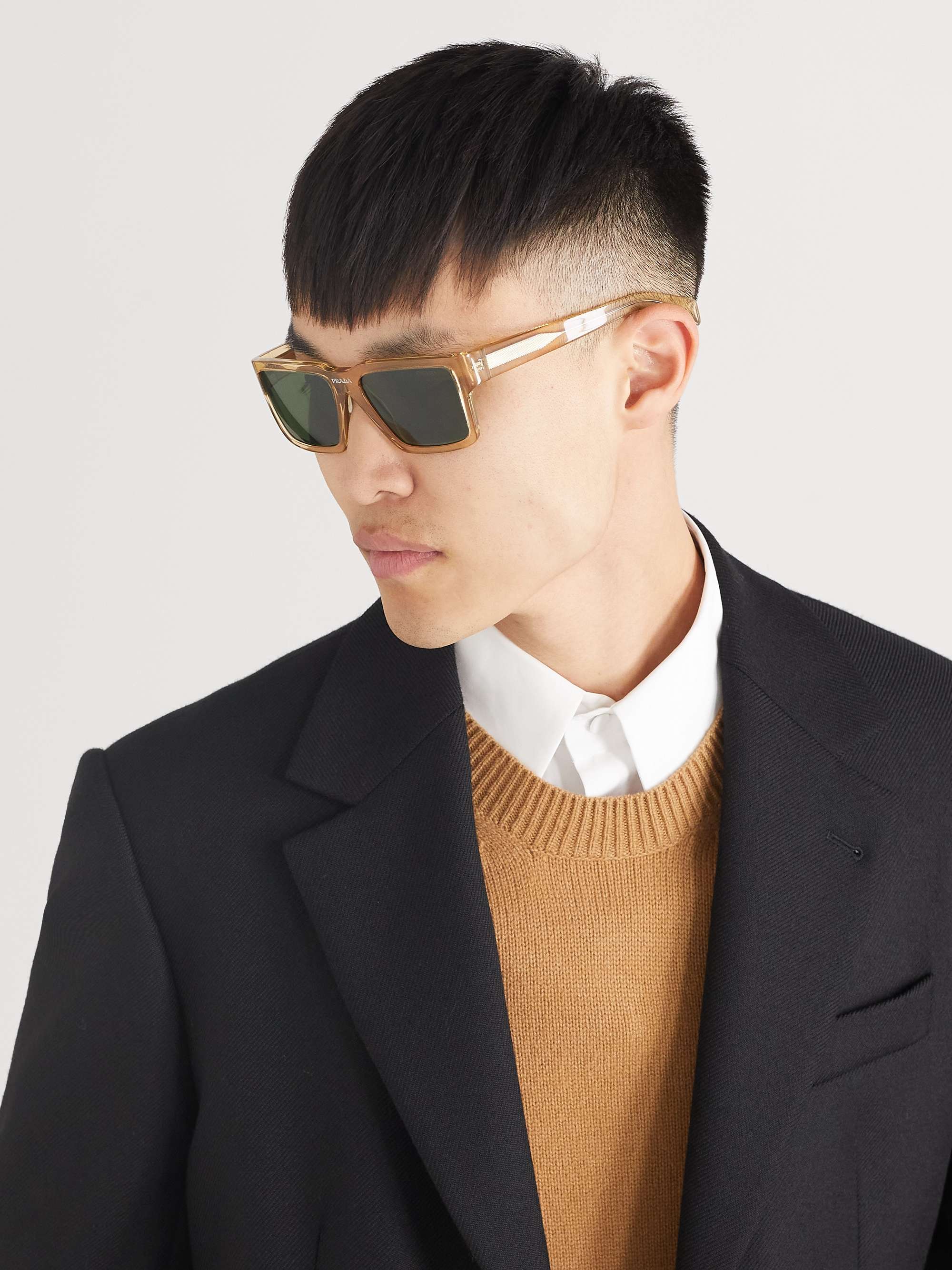 PRADA EYEWEAR D-Frame Acetate Sunglasses