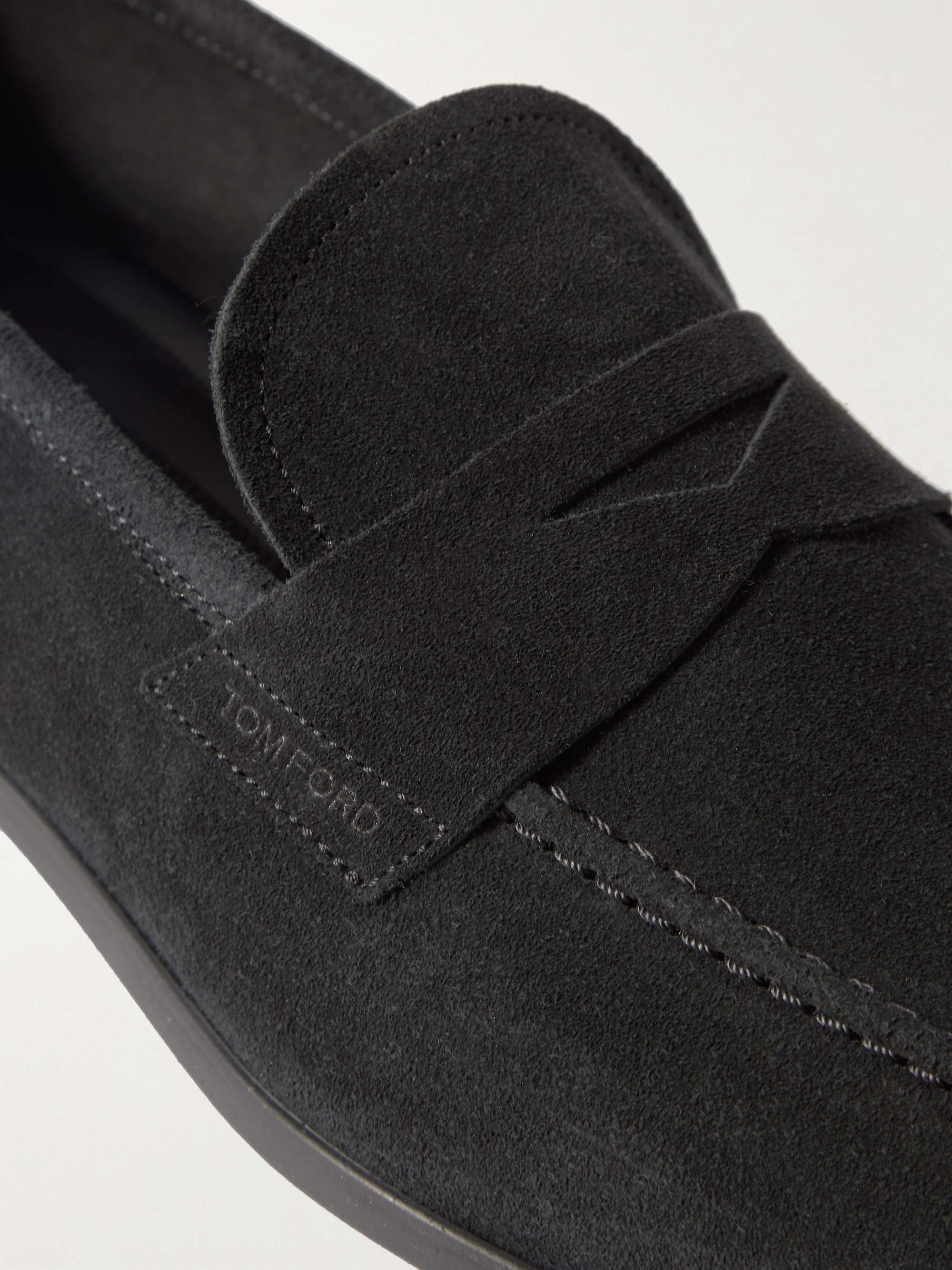 TOM FORD Sean Leather Penny Loafers