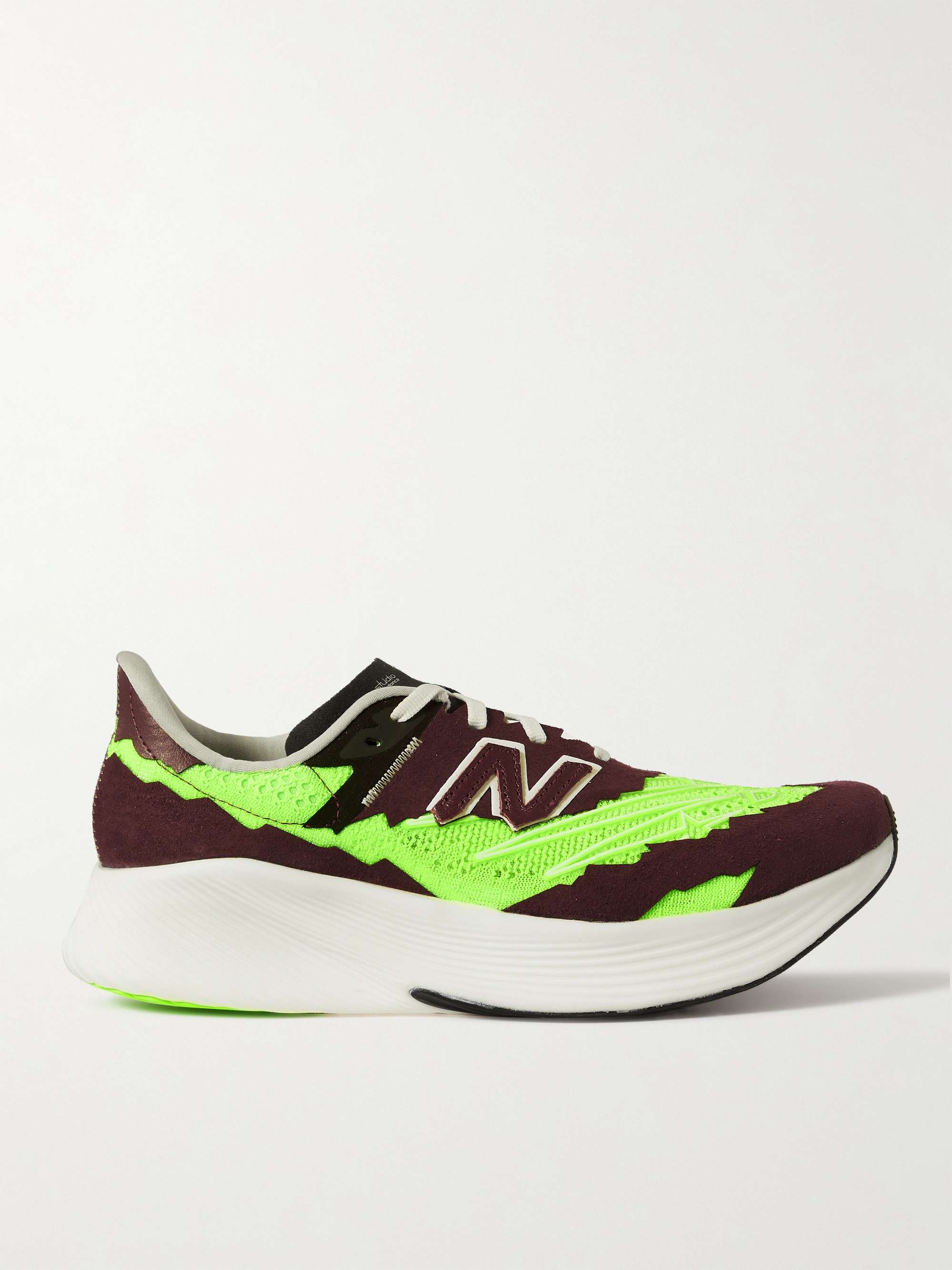 Escándalo bombilla estómago NEW BALANCE + Stone Island Knit and Mesh Sneakers for Men | MR PORTER