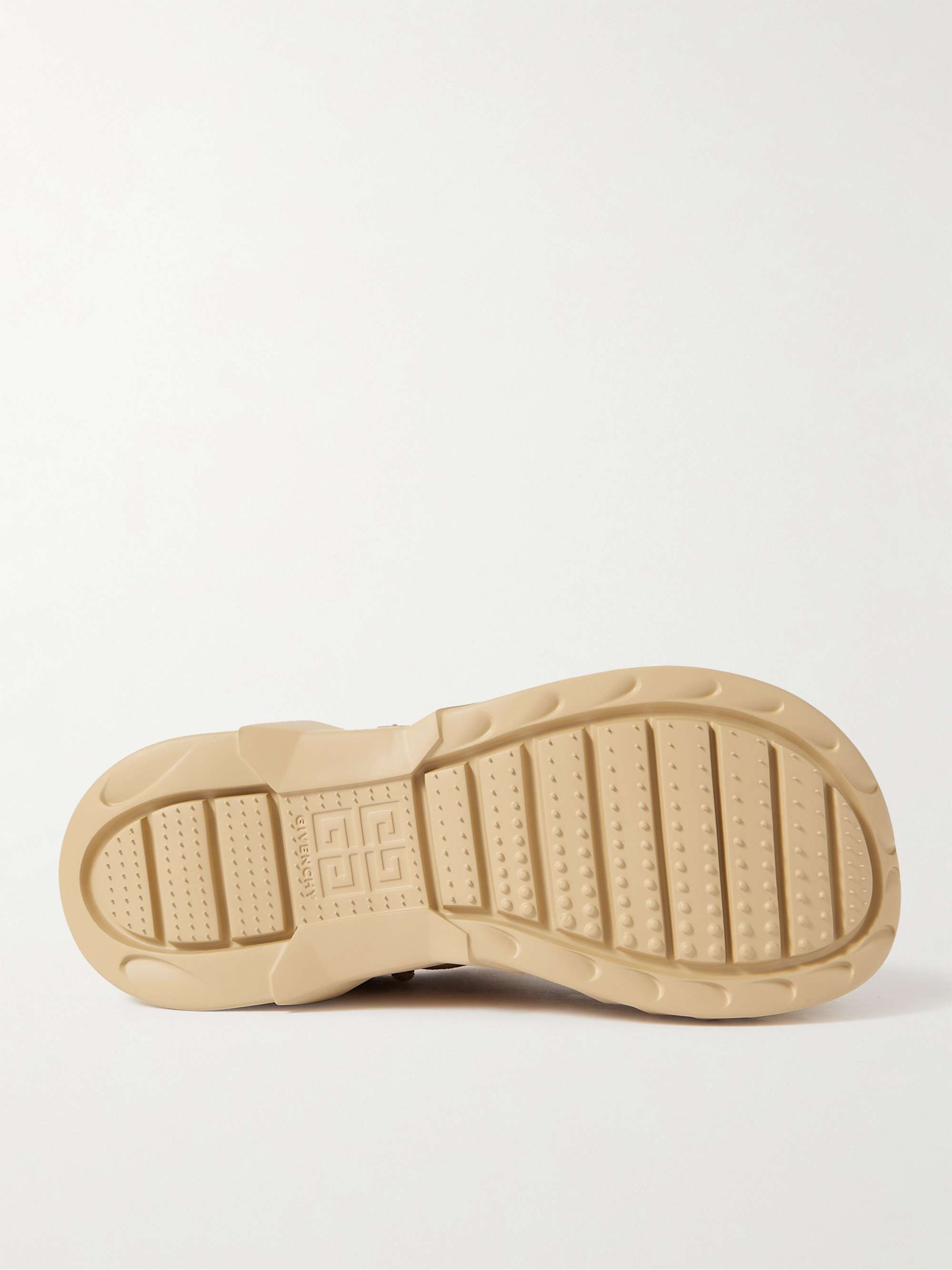GIVENCHY Winter Mallow Faux Shearling-Lined Suede Mules