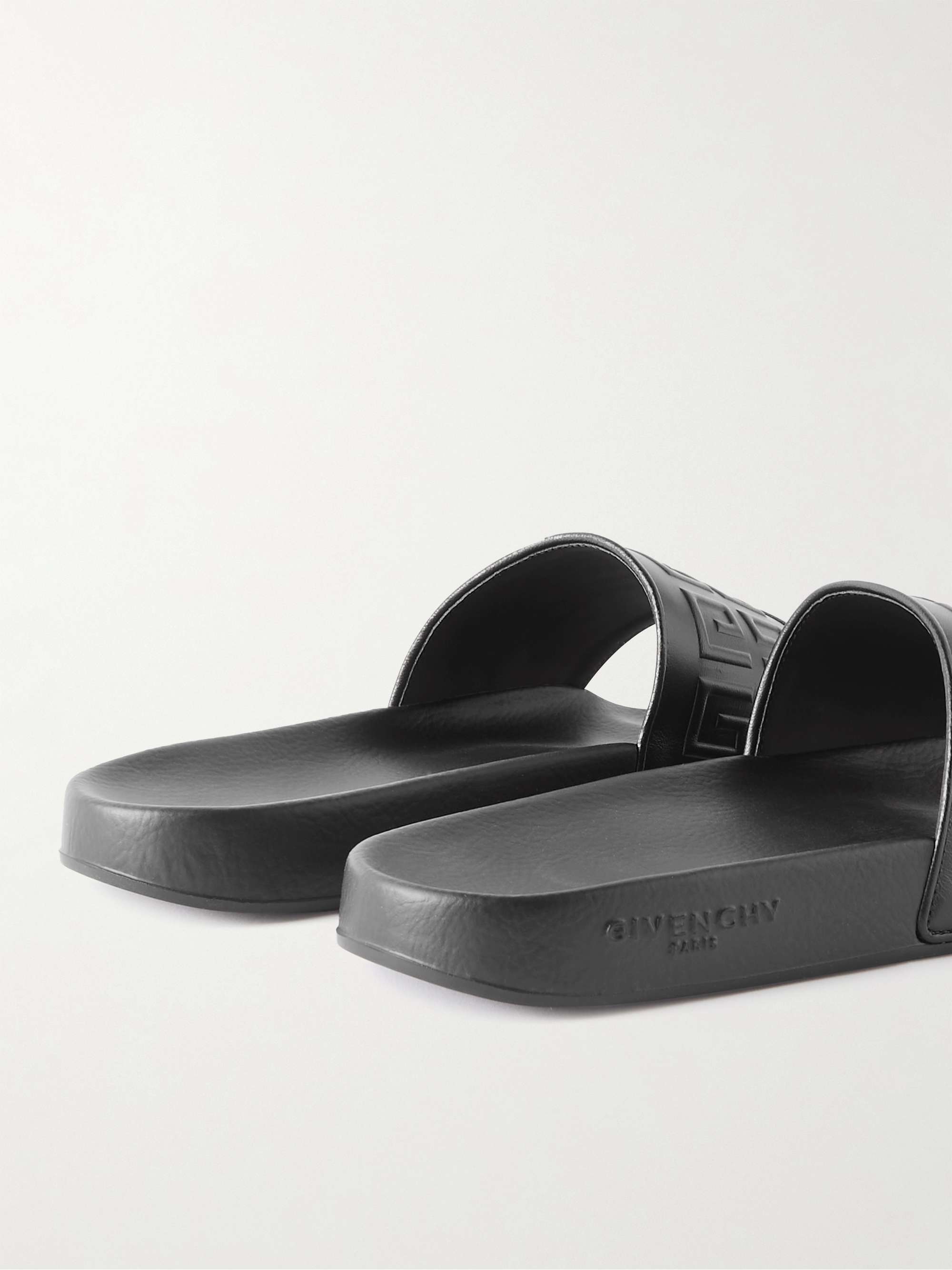 GIVENCHY Logo-Embossed Rubber Slides