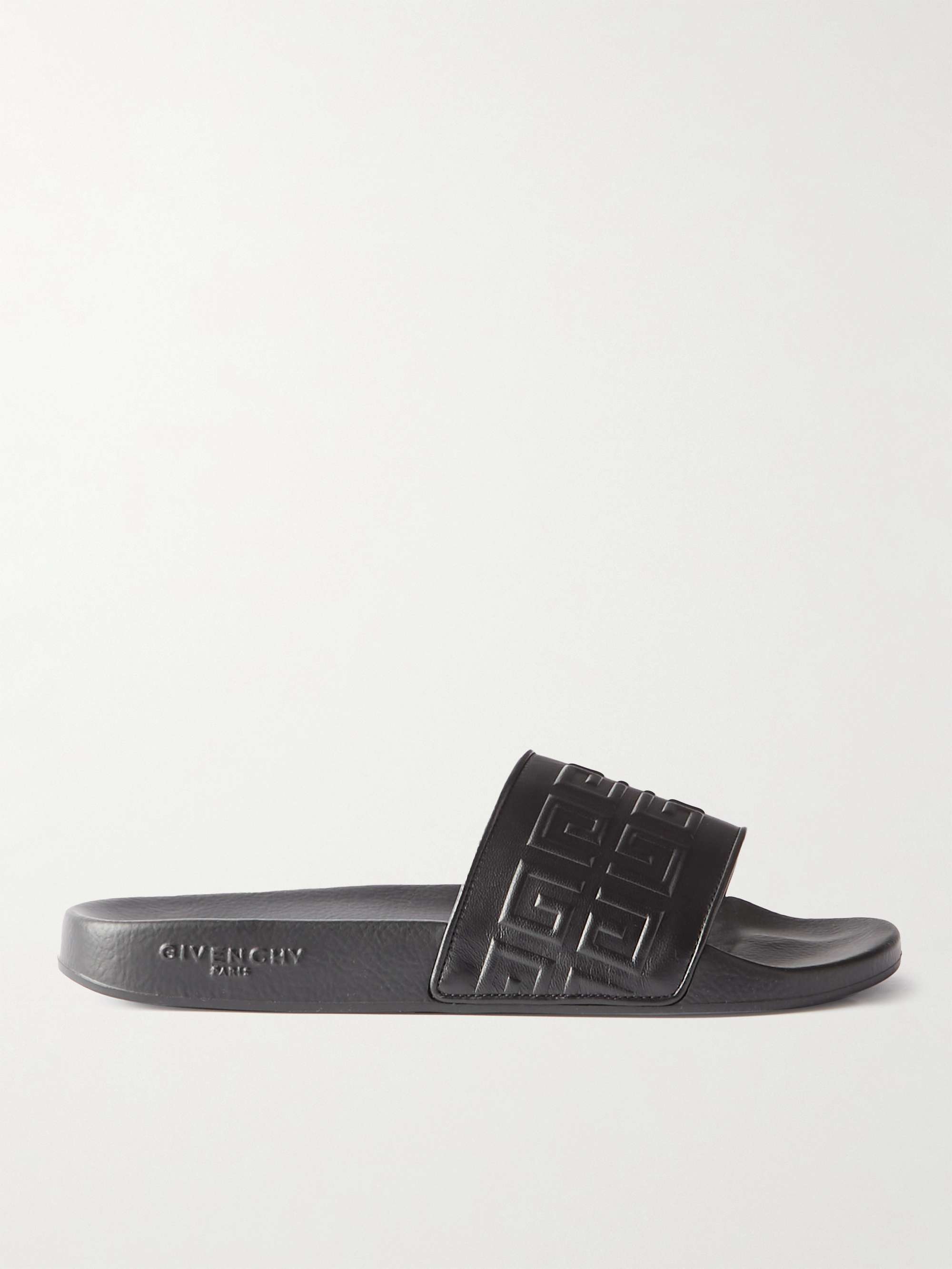 GIVENCHY Logo-Embossed Rubber Slides | MR PORTER