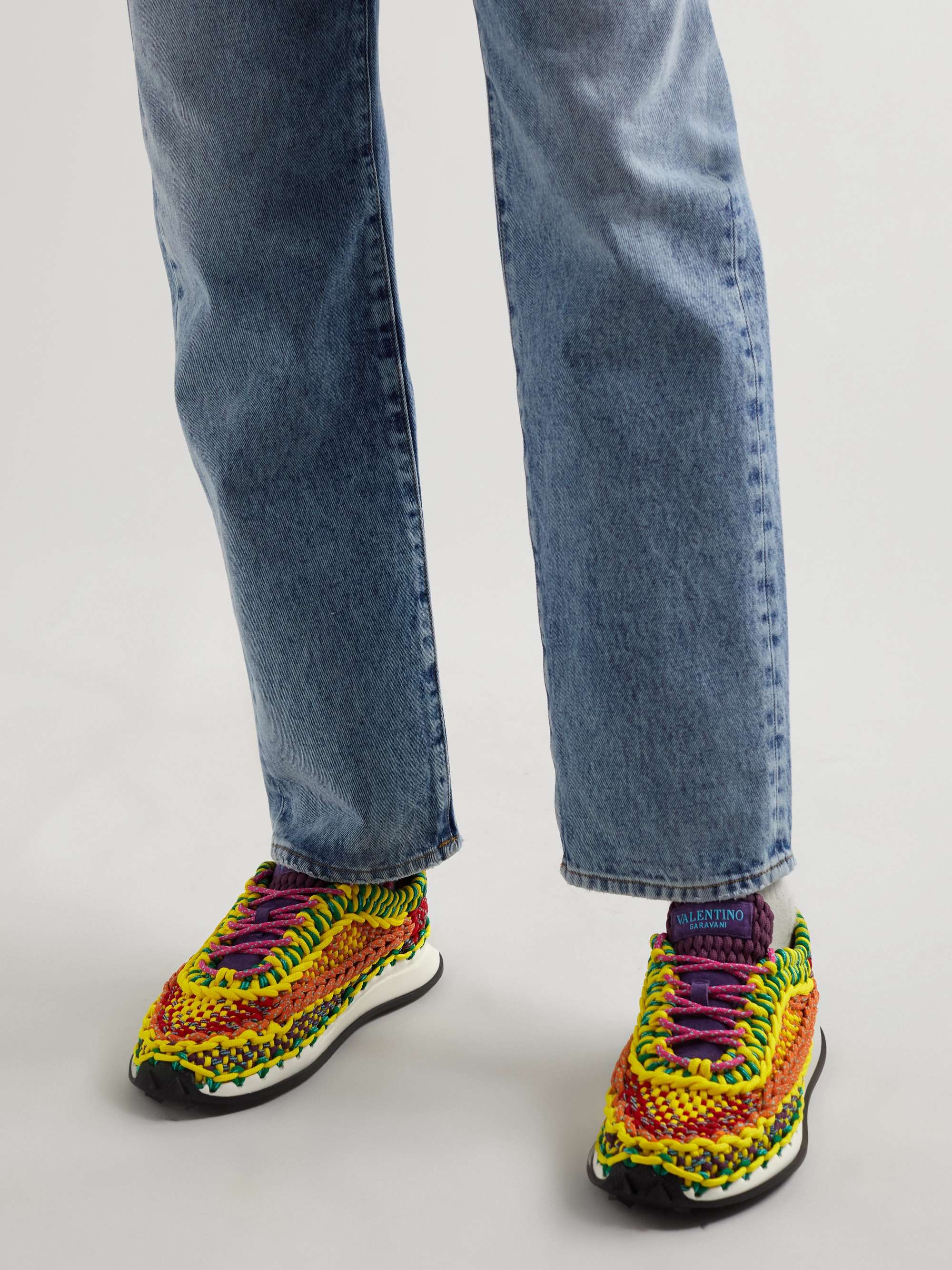 VALENTINO GARAVANI Valentino Garavani Macramé Sneakers