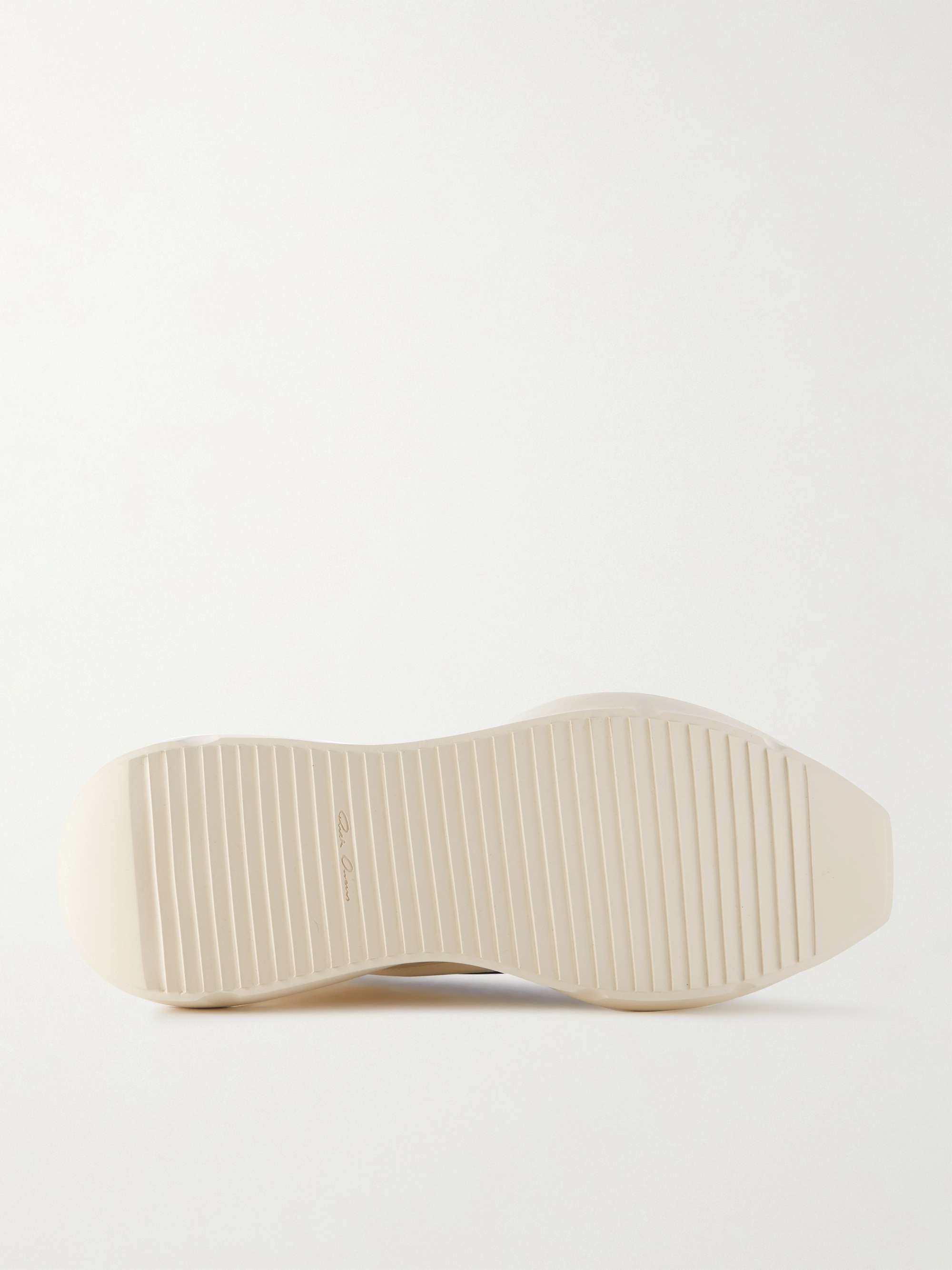 RICK OWENS Geth Runner Leather Sneakers