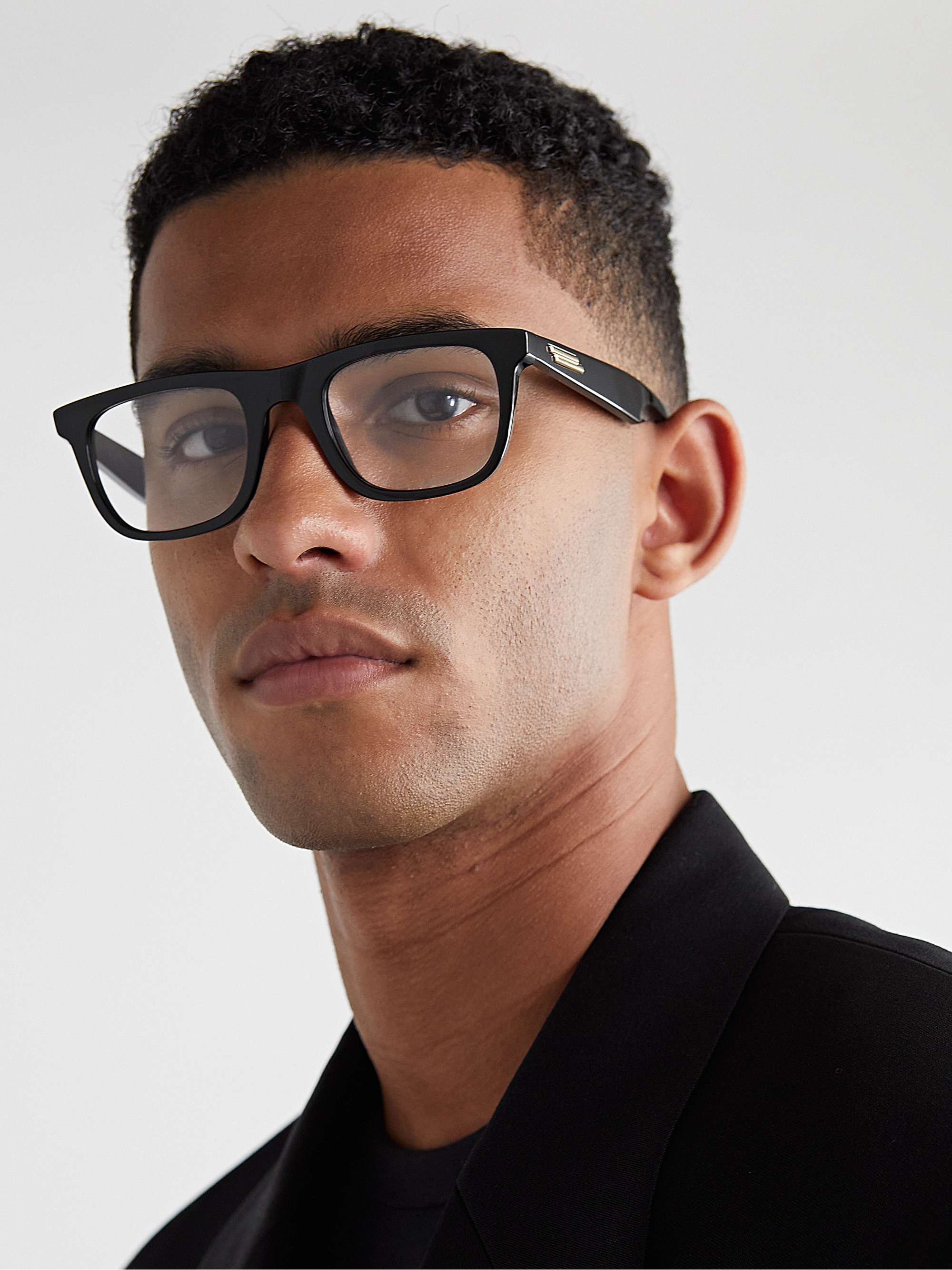 BOTTEGA VENETA EYEWEAR Square-Frame Acetate Optical Glasses