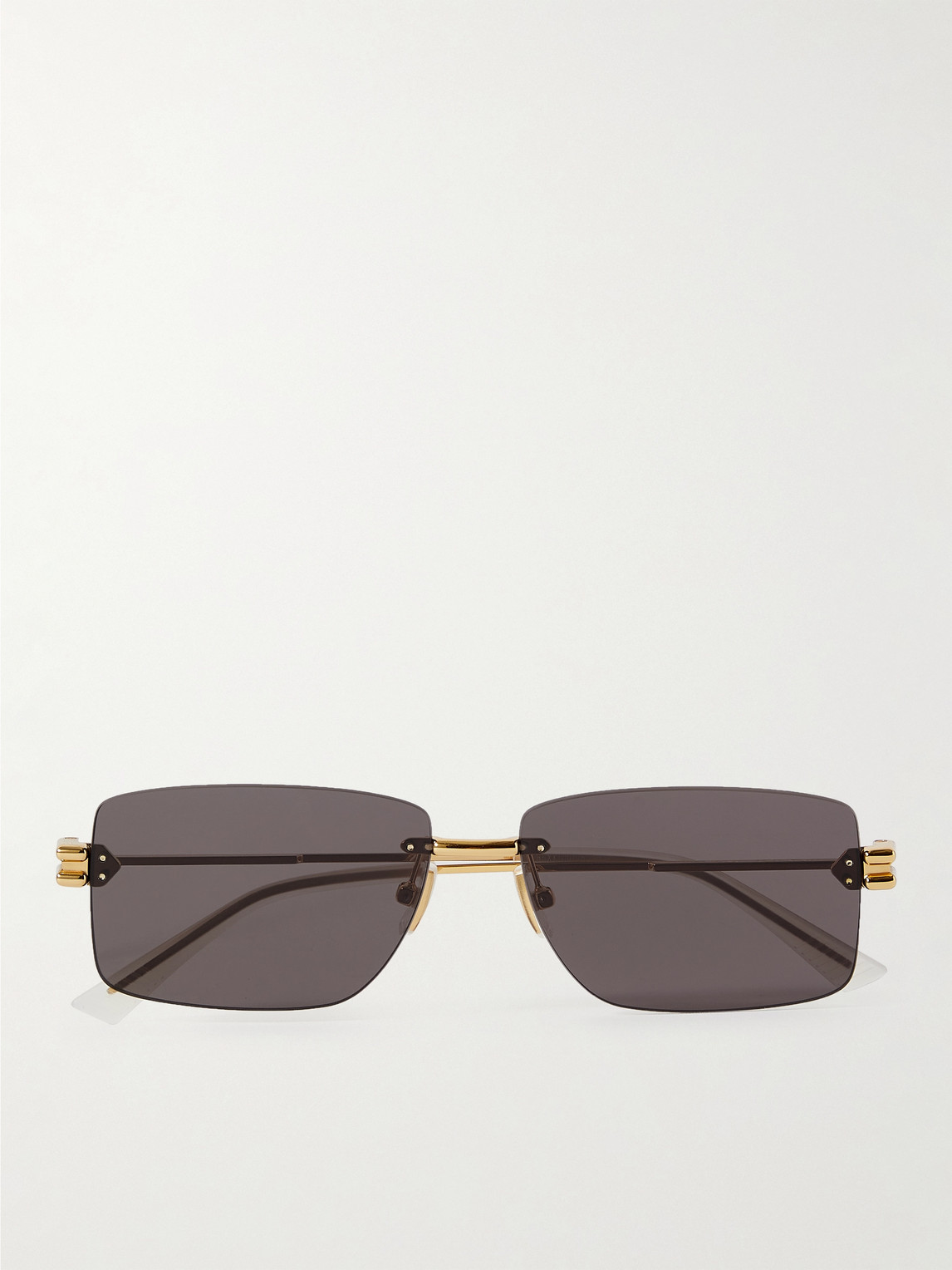 Bottega Veneta Frameless Gold-Tone Sunglasses - Men