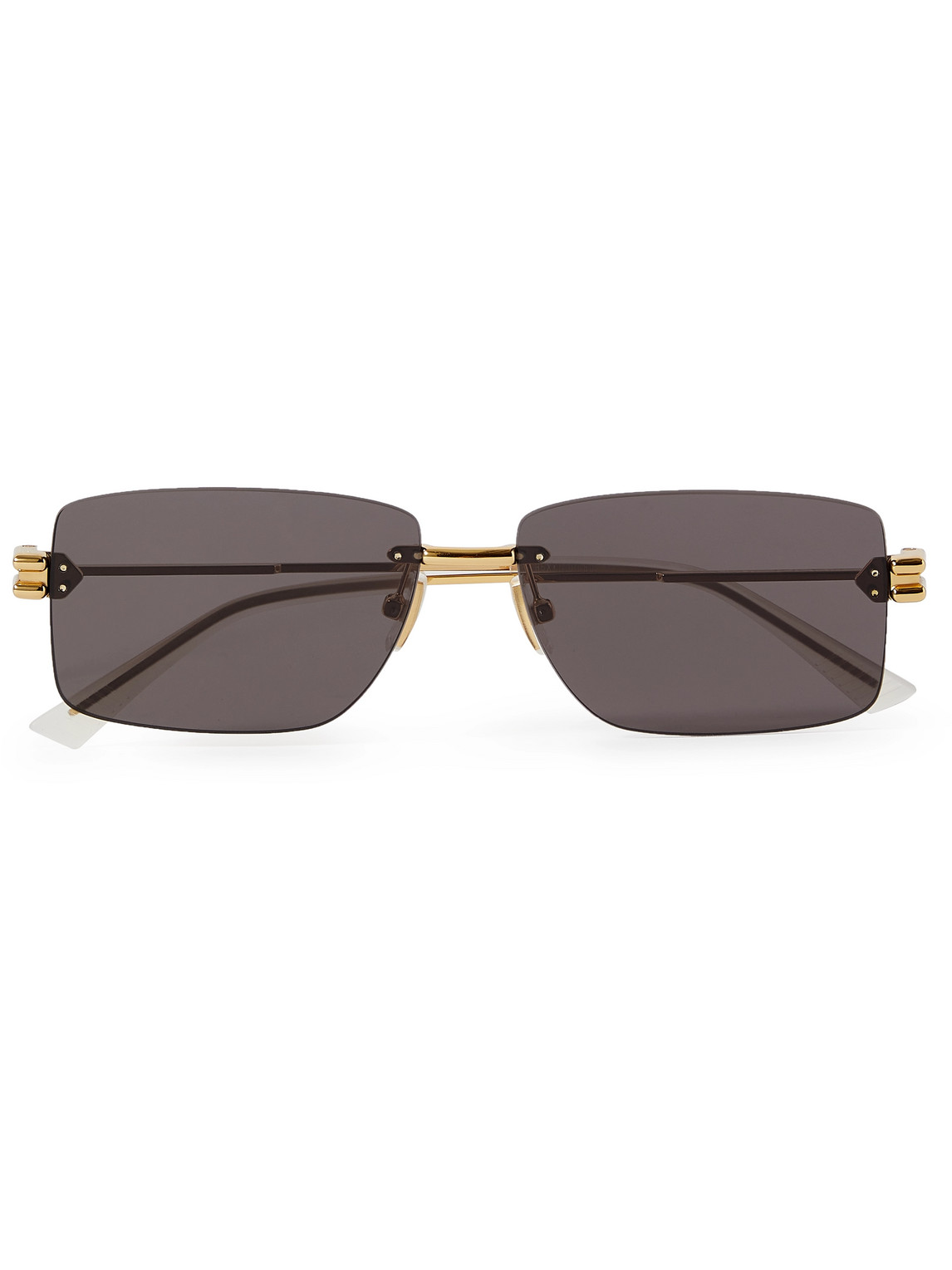Bottega Veneta Frameless Gold-tone Sunglasses