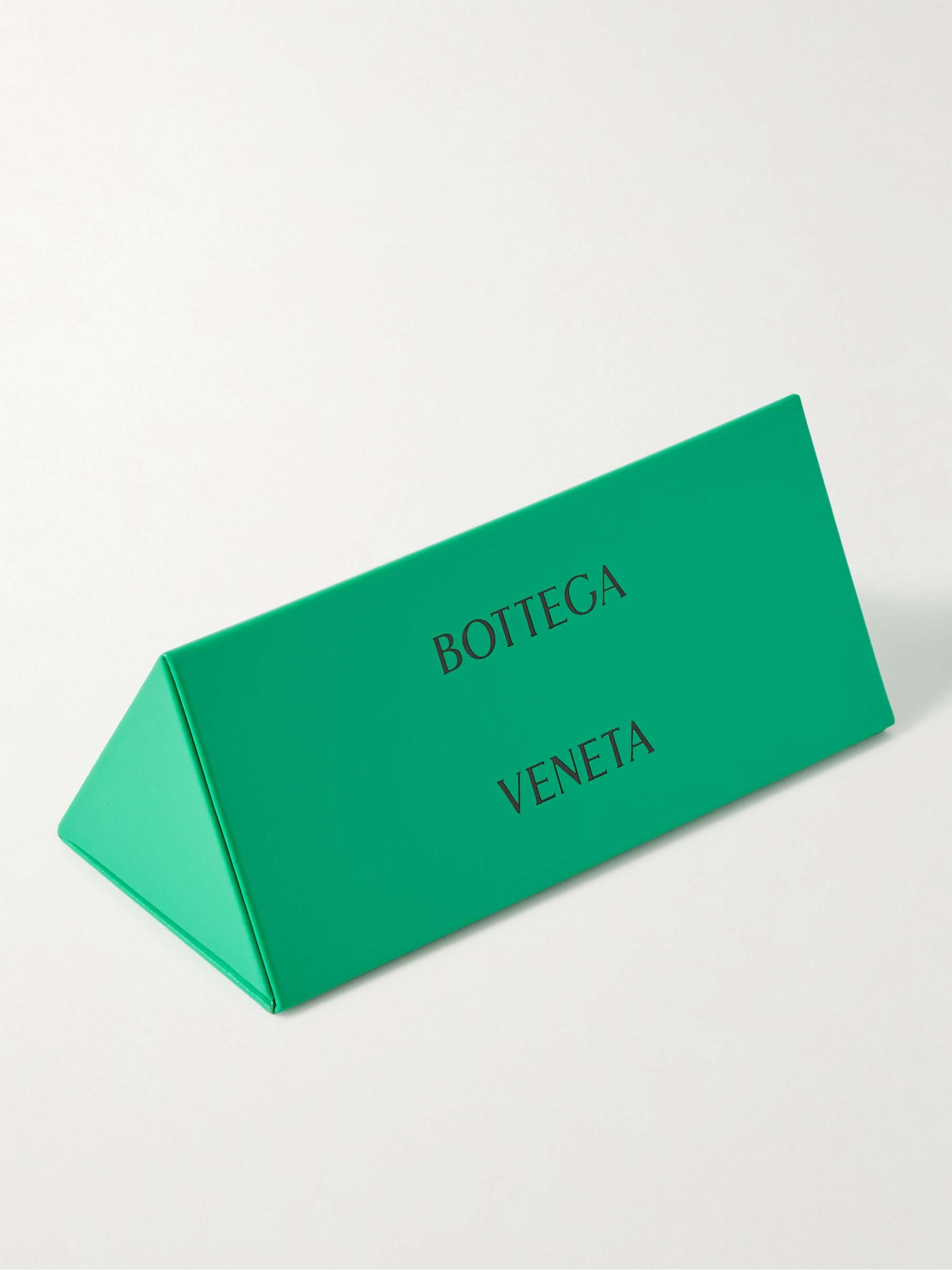 BOTTEGA VENETA EYEWEAR Aviator-Style Gold-Tone Sunglasses