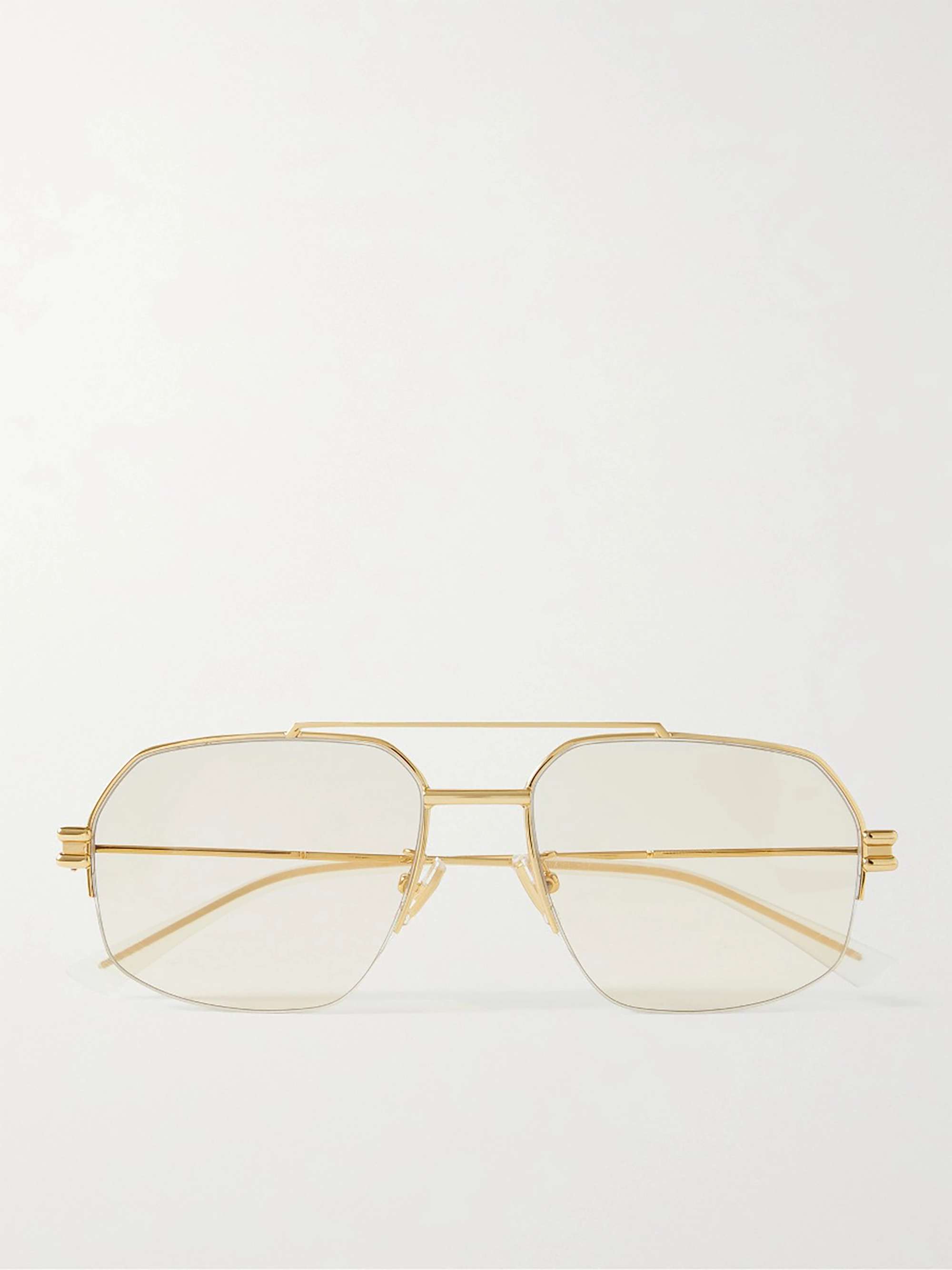 Bottega Veneta Classic Aviator Sunglasses