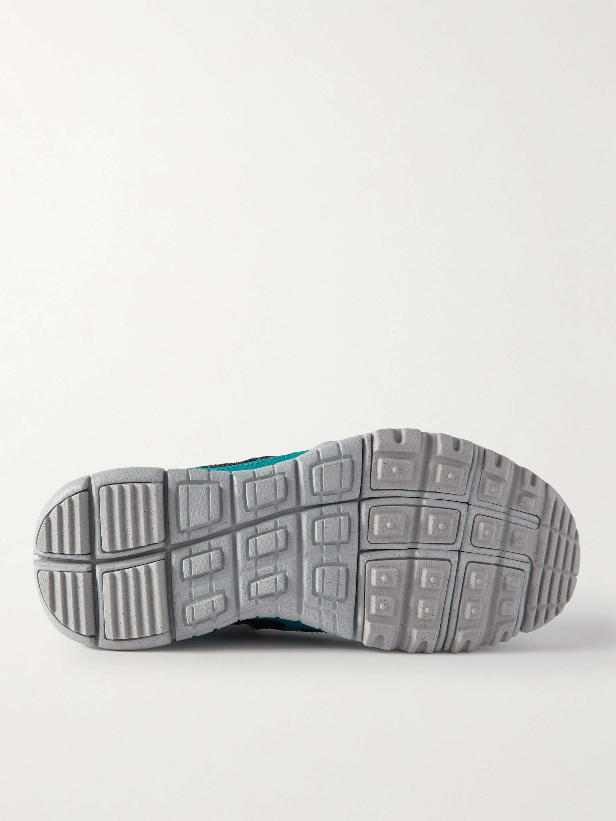 NIKE Free Terra Vista Leather, Canvas and Mesh Sneakers