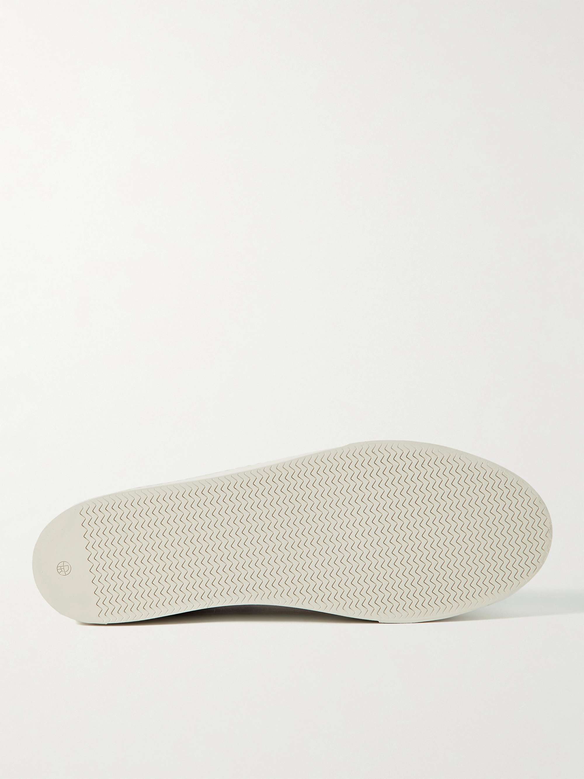 THE ROW Dean Suede Slip-On Sneakers