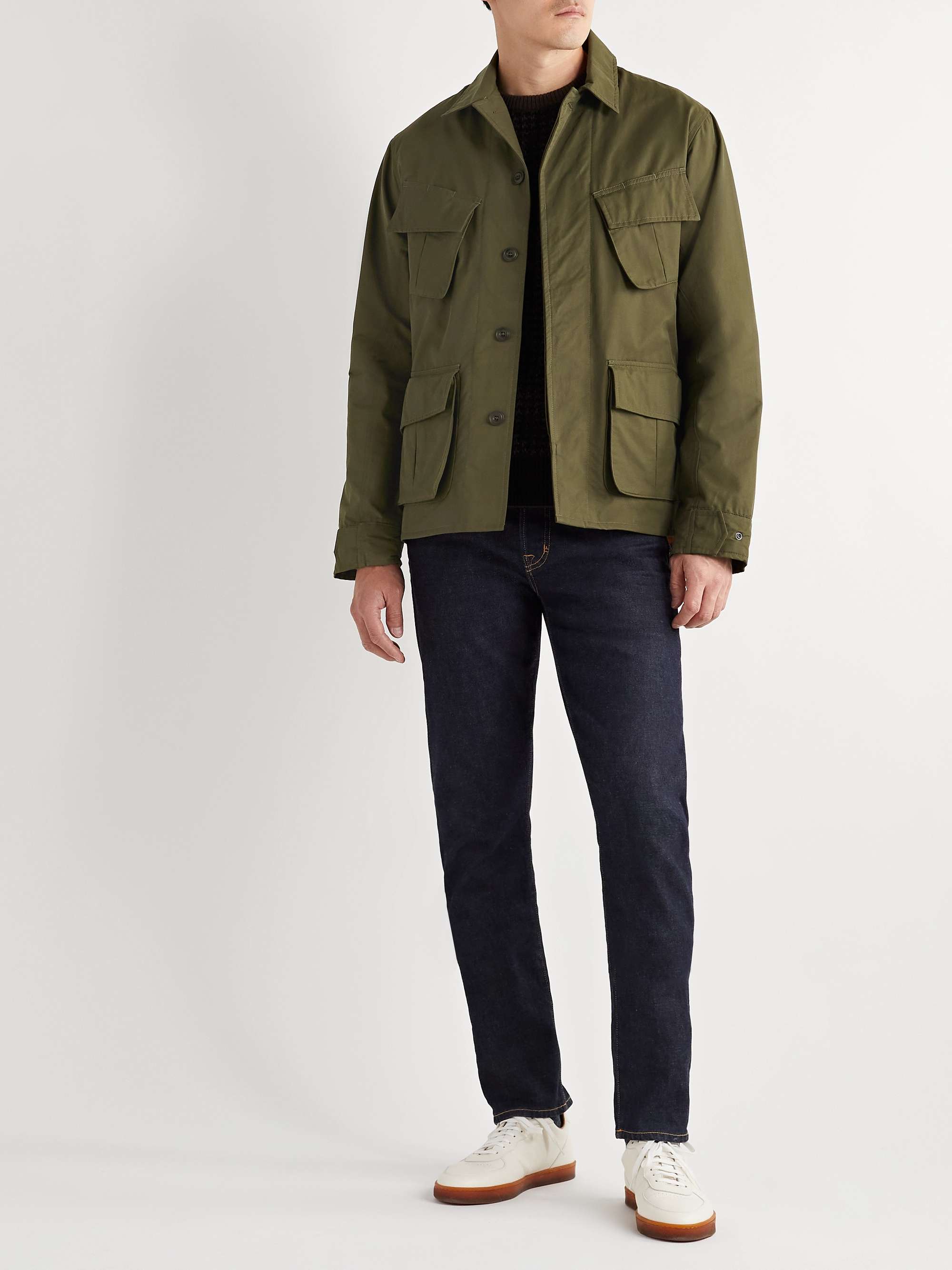 Jungle Cotton-Blend Jacket